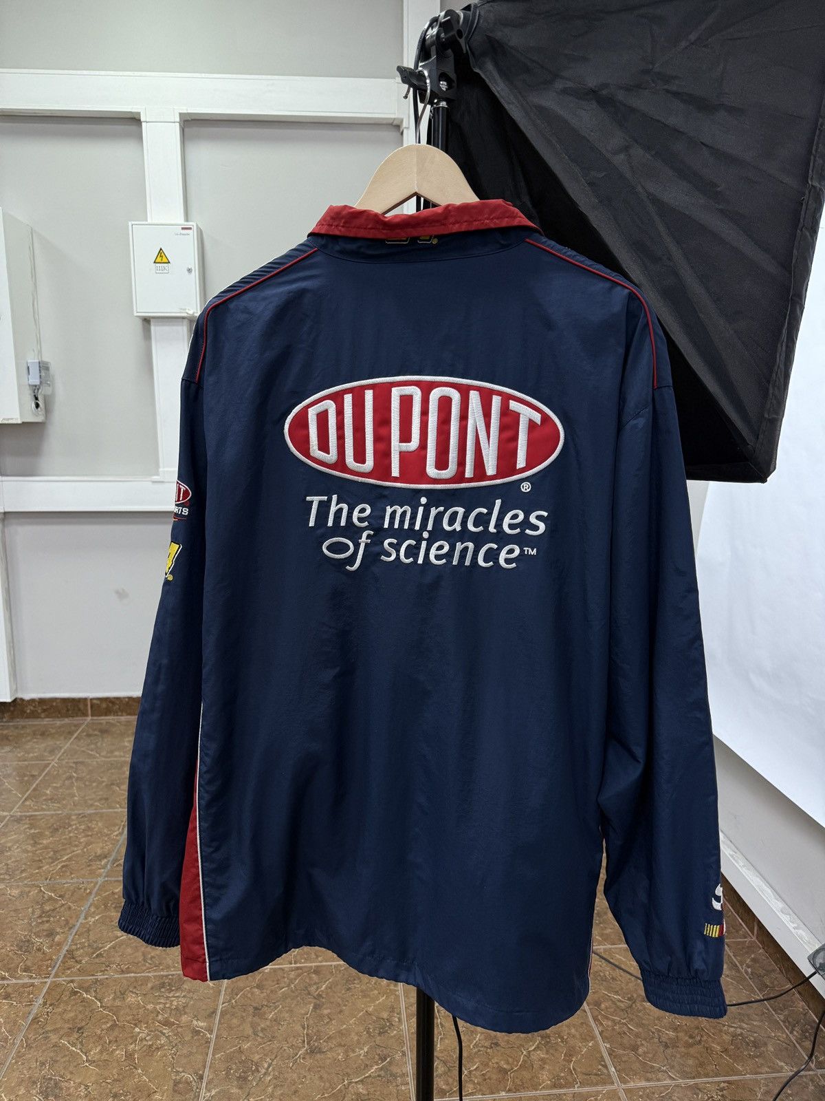 Chase Authentics × DuPont × NASCAR 🇺🇸 Vintage Jeff Gordon DuPont Chase Authentics Racing Jacket Size US L / EU 52-54 / 3 - 2 Thumbnail