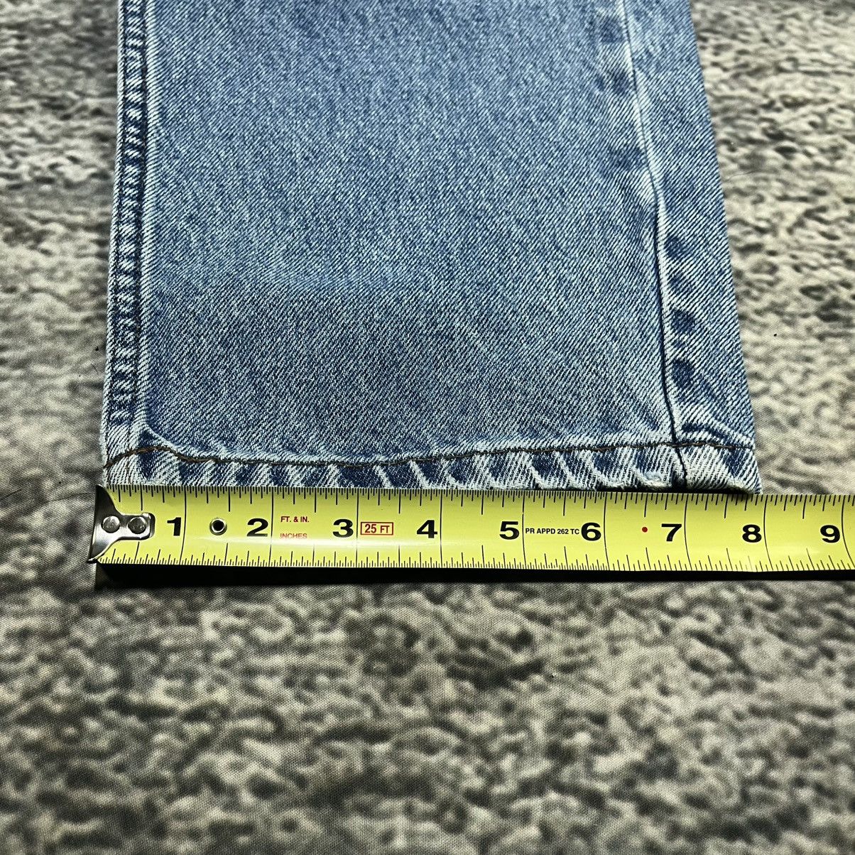 Harley Davidson Vintage 90s Harley Davidson Blue Denim Jeans 34x30 Size US 34 / EU 50 - 15 Thumbnail