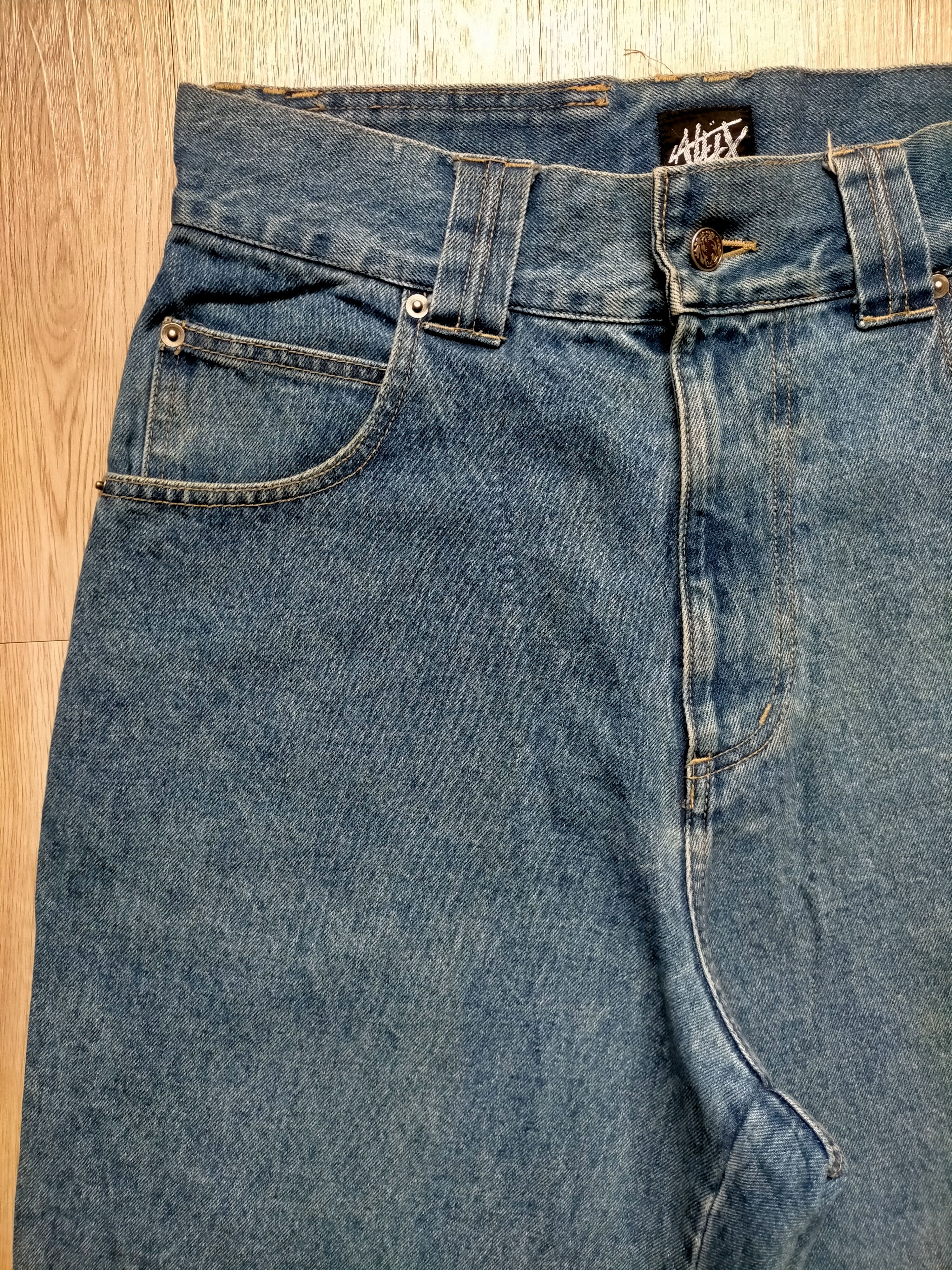 JNCO Japanese Baggy Long Over Double Pocket Hip Hop Style Size US 32 / EU 48 - 4 Thumbnail