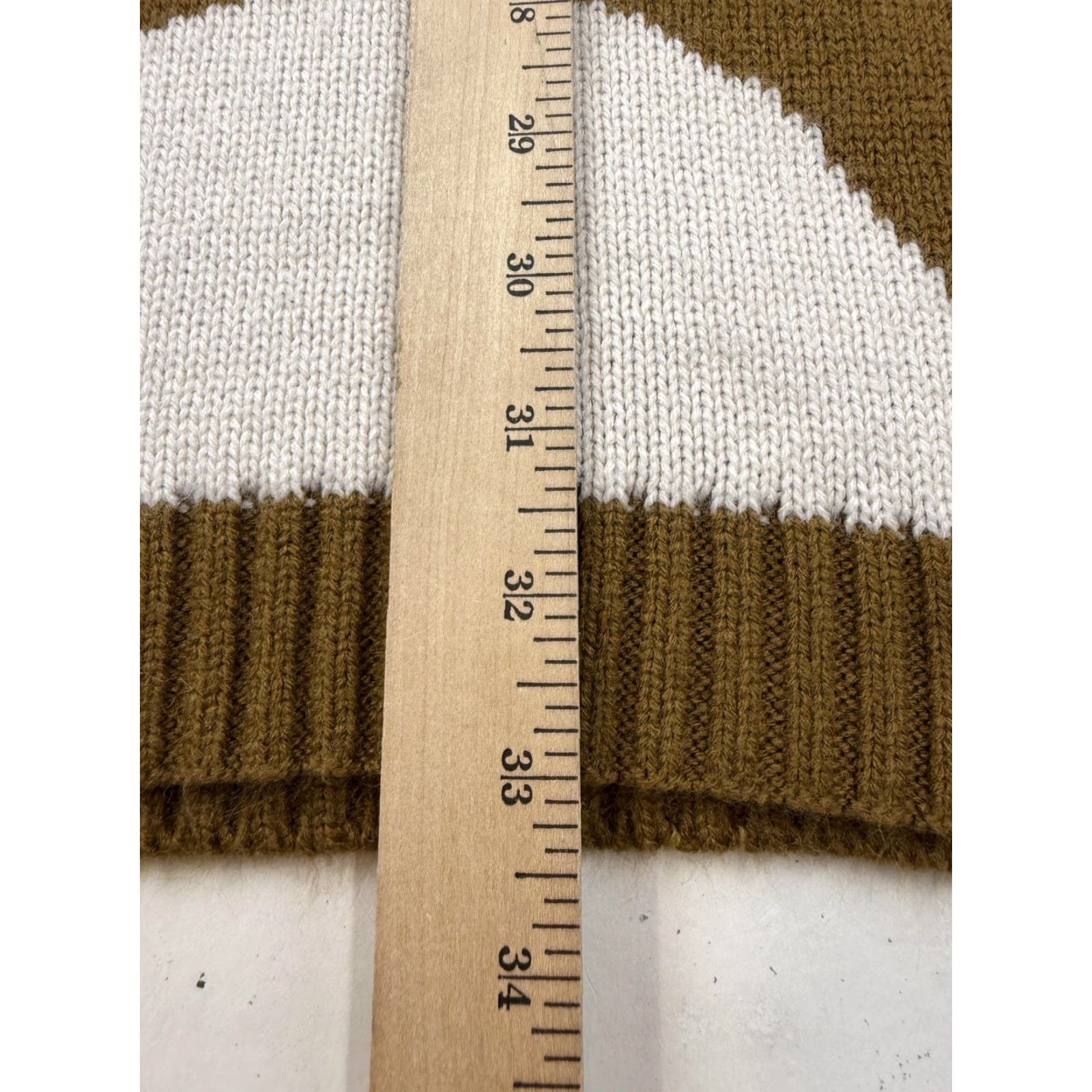 Marimekko Marimekko Scarf Womens One Size Brown Wool Knit Polka Dot Rectangle Uniqlo Size ONE SIZE - 6 Thumbnail