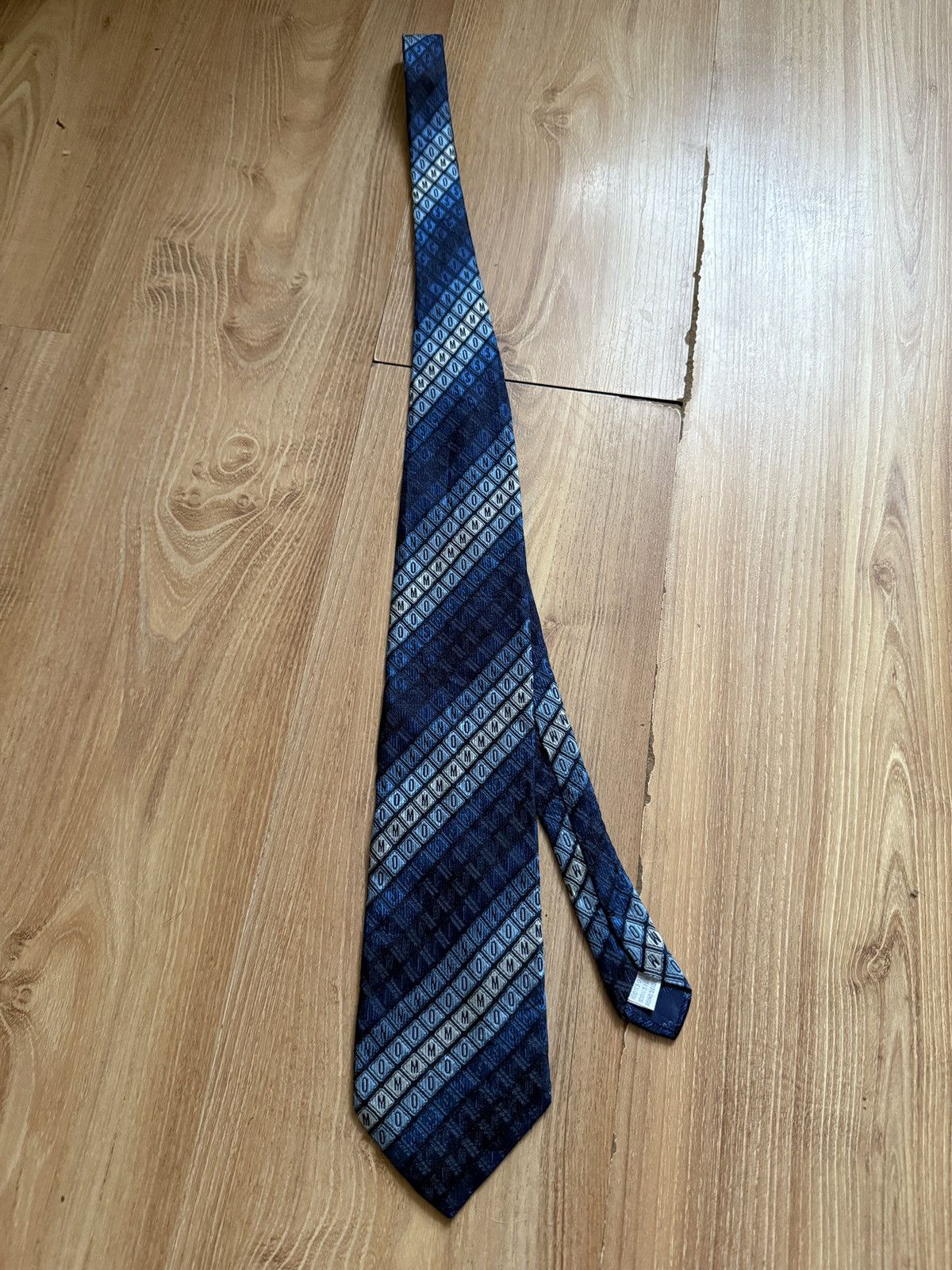 Moschino Vintage Moschino silk tie Logo Size ONE SIZE - 3 Thumbnail