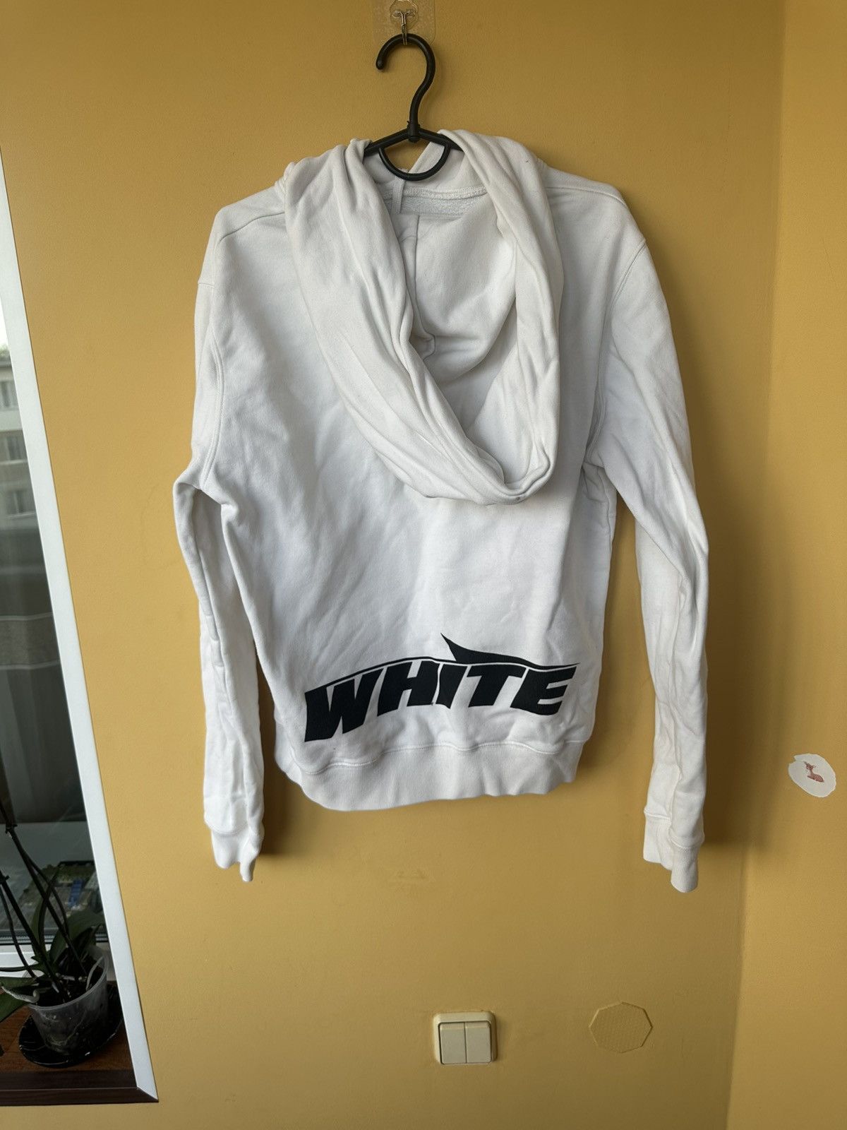 Off-White Men's Off-White Off White Pullover Hoodie White Men XS Size US XS / EU 42 / 0 - 9 Thumbnail