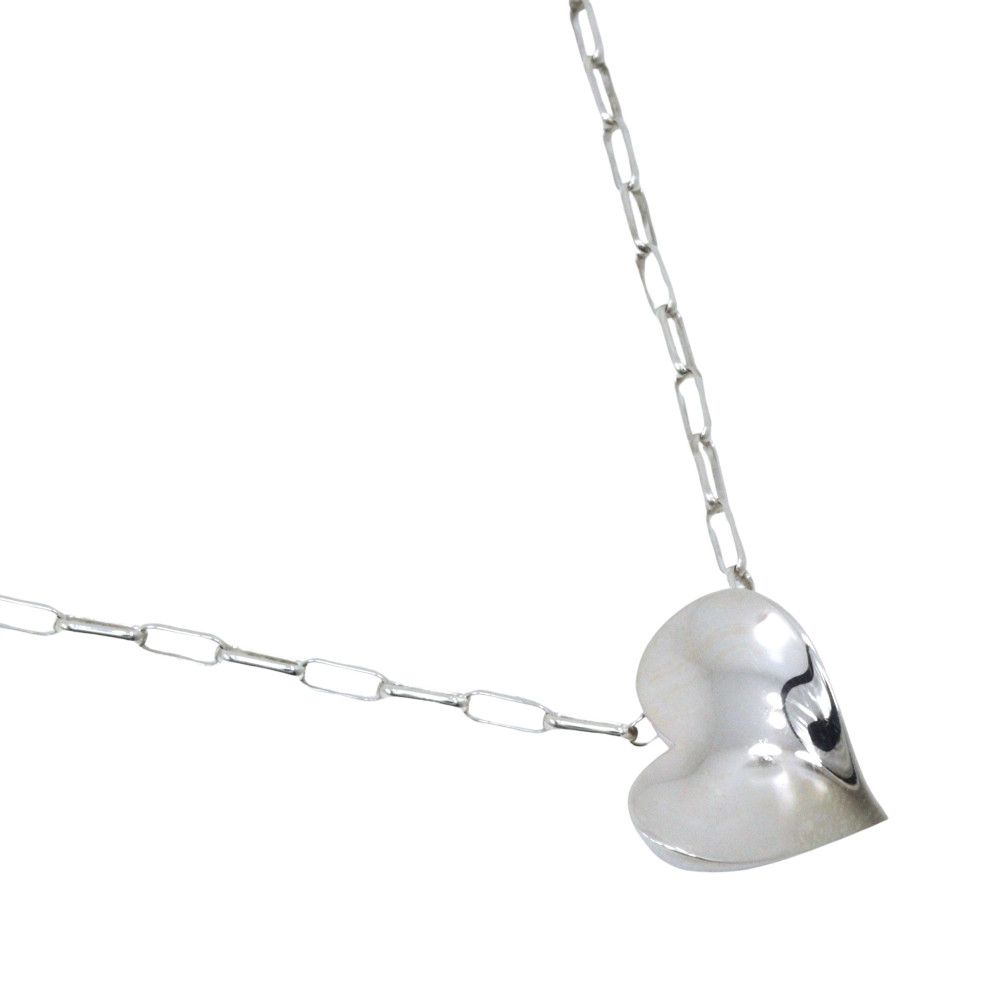 Other Star Jewelry Heart Silver 925 Necklace Metal Necklace, Women's