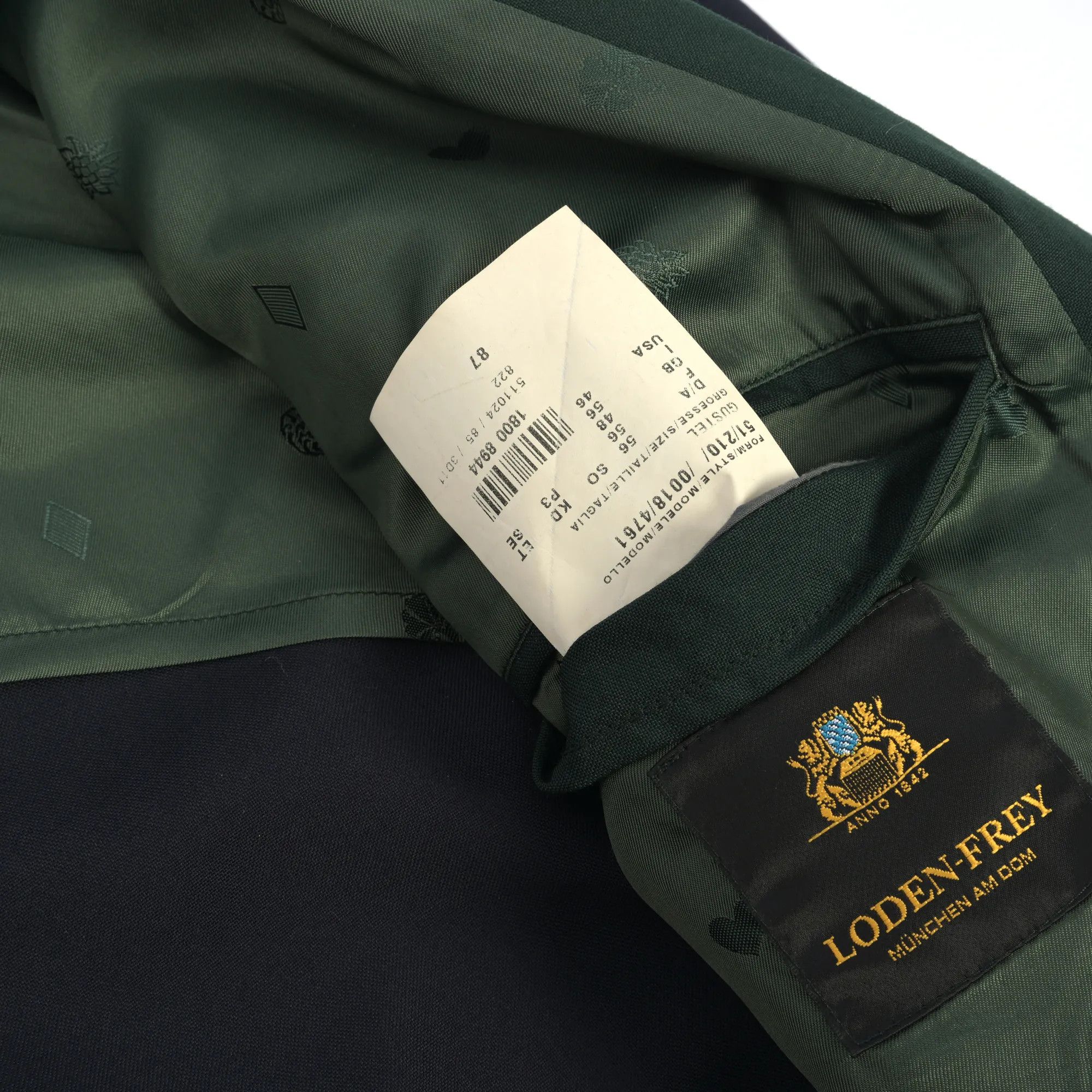 Schneiders SCHNEIDERS unlined navy janker jacket (56 EU) Size 54R - 9 Thumbnail