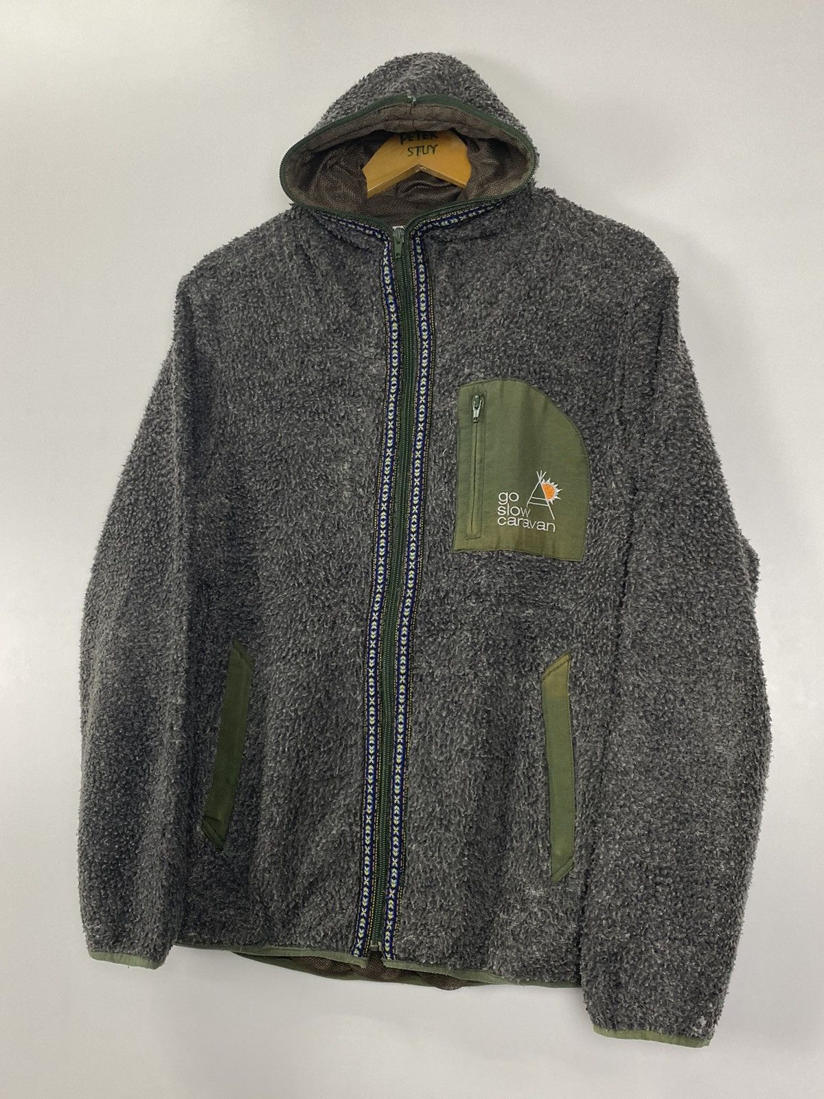 Vintage × go slow caravan Glo Slow Carawan Sherpa Jacket Size US M / EU 48-50 / 2 - 3 Thumbnail