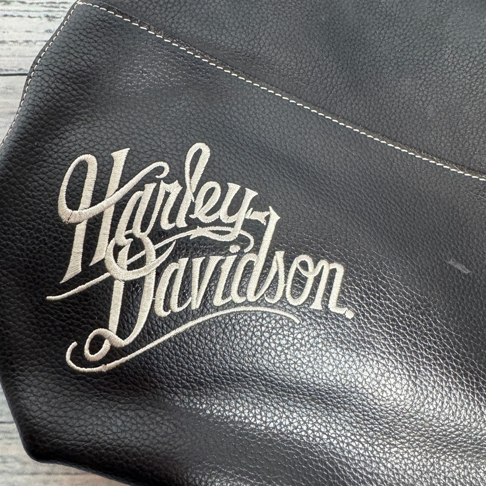 Harley Davidson Harley Davidson Black Leather Crossbody Bag Size ONE SIZE - 2 Thumbnail