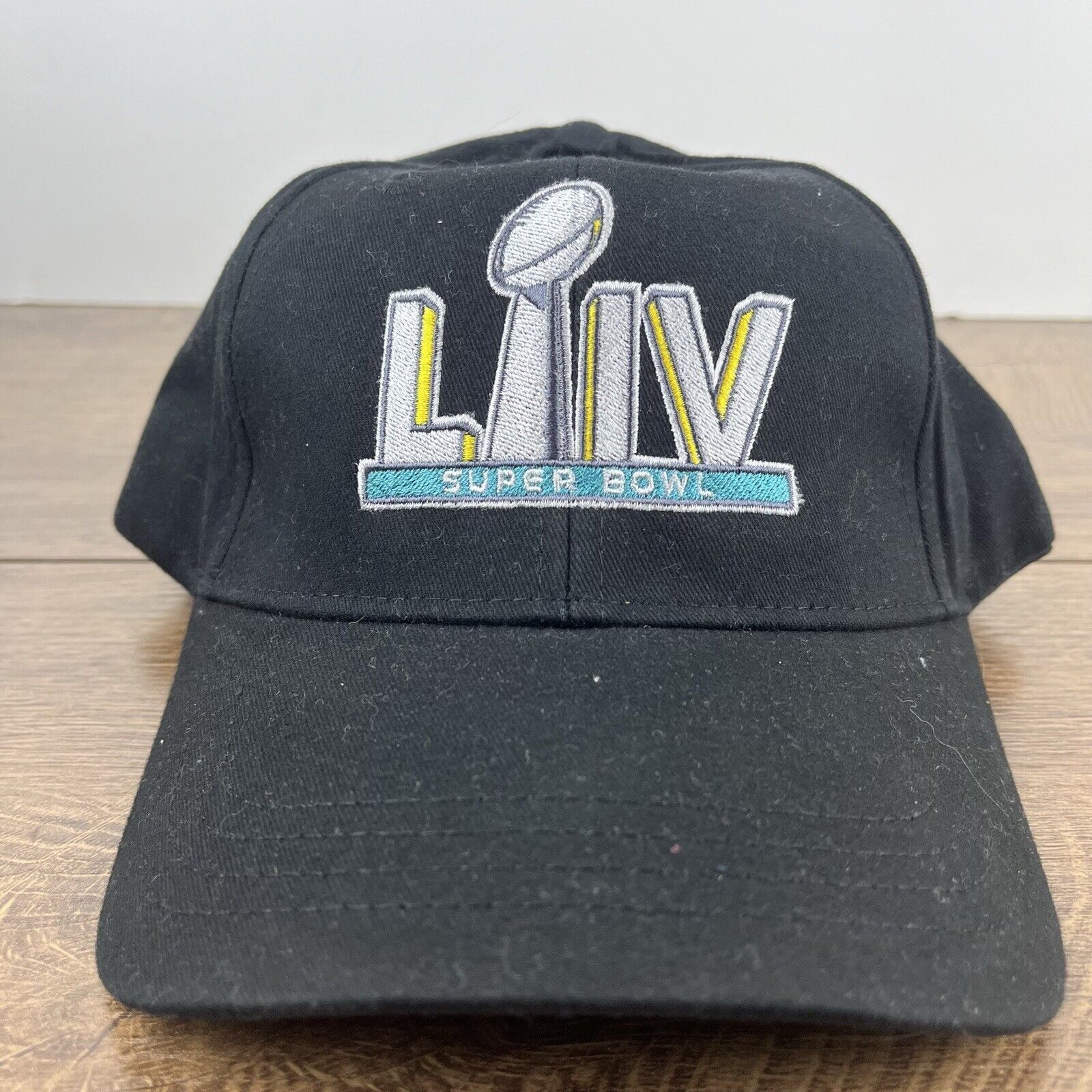 Other Super Bowl 53 Hat LIIV Hat Black Hat Adjustable NFL Black Ad Size ONE SIZE - 5 Thumbnail