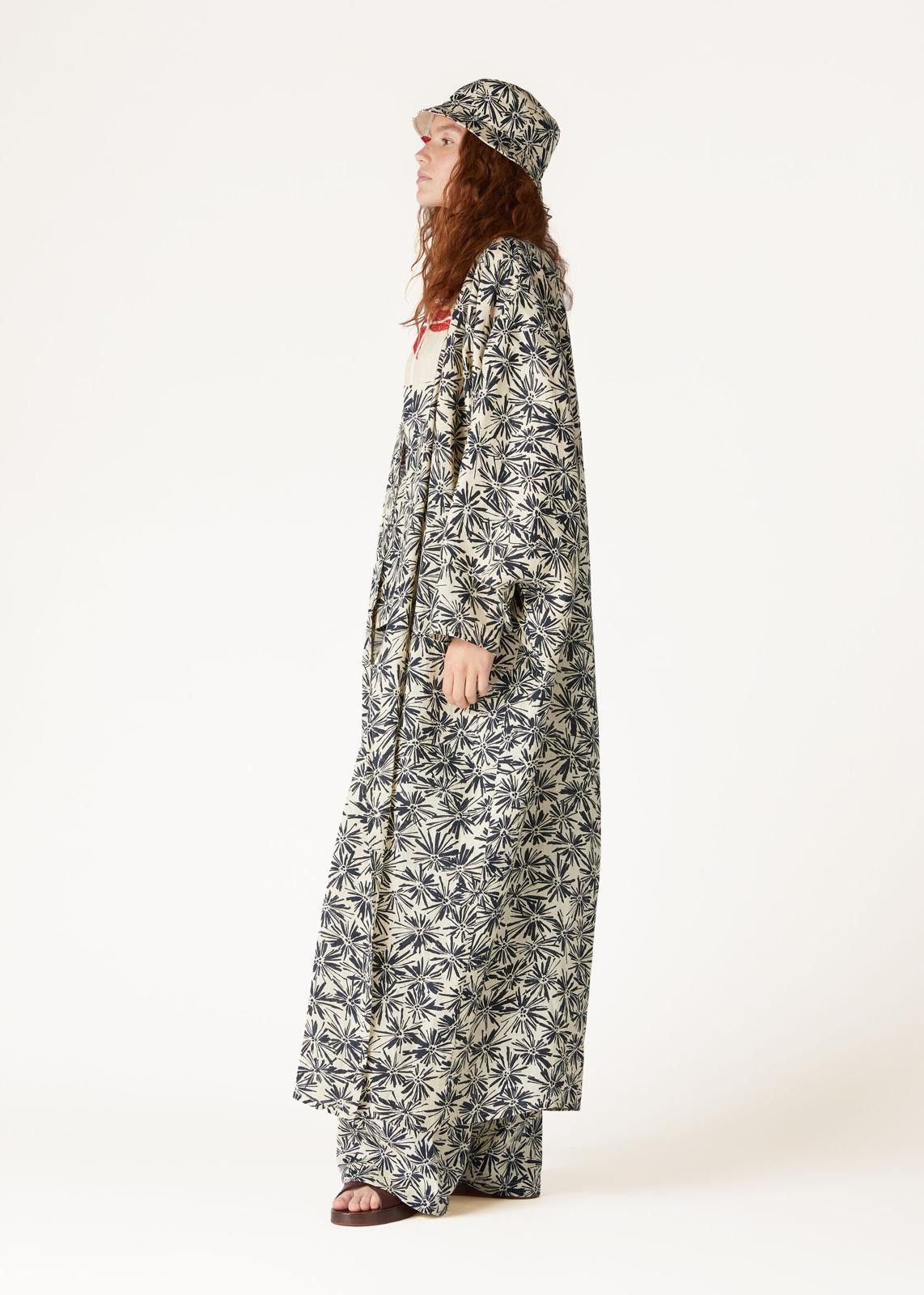 Loro Piana o1srvl11e0525 FAO2958 Leiza Linen Coat in Multicolor Size L / US 10 / IT 46 - 5 Thumbnail