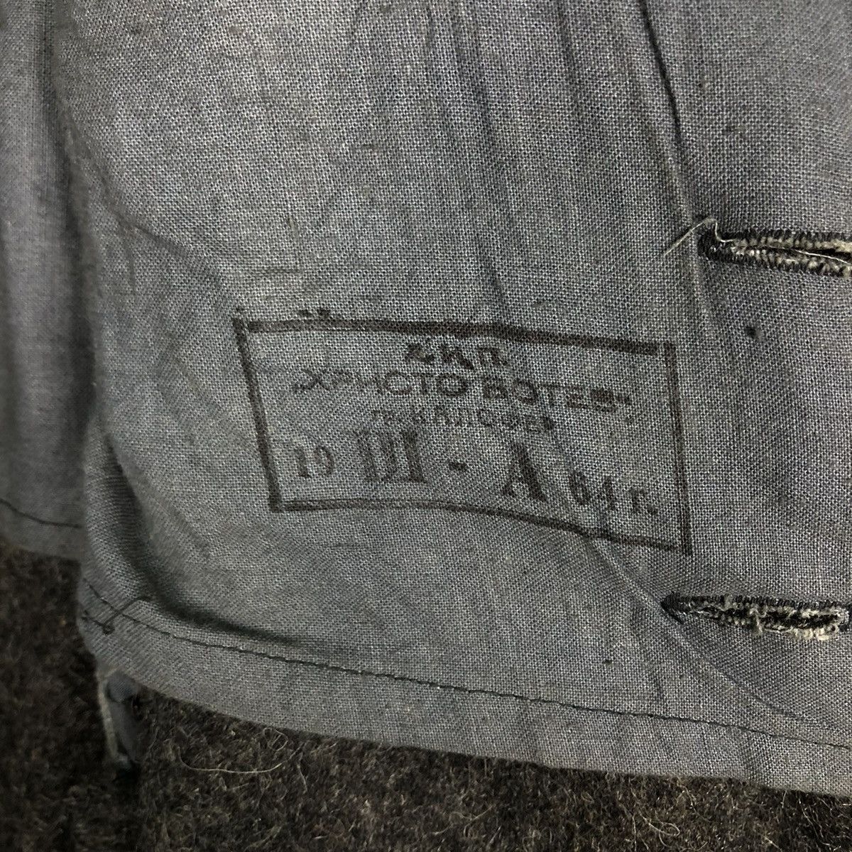 Vintage 🔥TRUE VINTAGE 1940’s LONG JACKET WOOL CANADIAN MILITARY Size US M / EU 48-50 / 2 - 18 Thumbnail