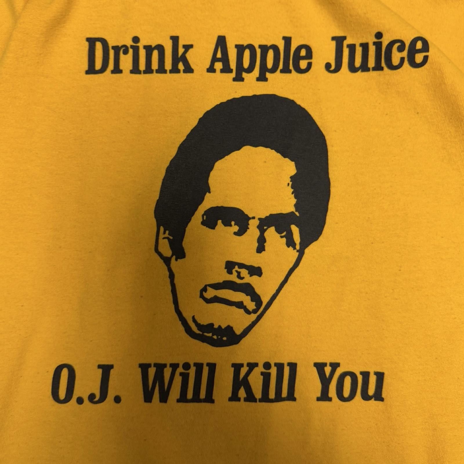 Gildan Drink Apple Juice O.J. Will Kill You — M — Size US M / EU 48-50 / 2 - 2 Thumbnail