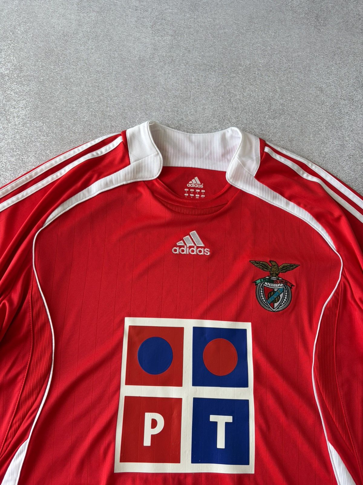 Adidas Adidas Benfica Portugal Home 2006 Football Soccer Jersey Size US L / EU 52-54 / 3 - 6 Thumbnail