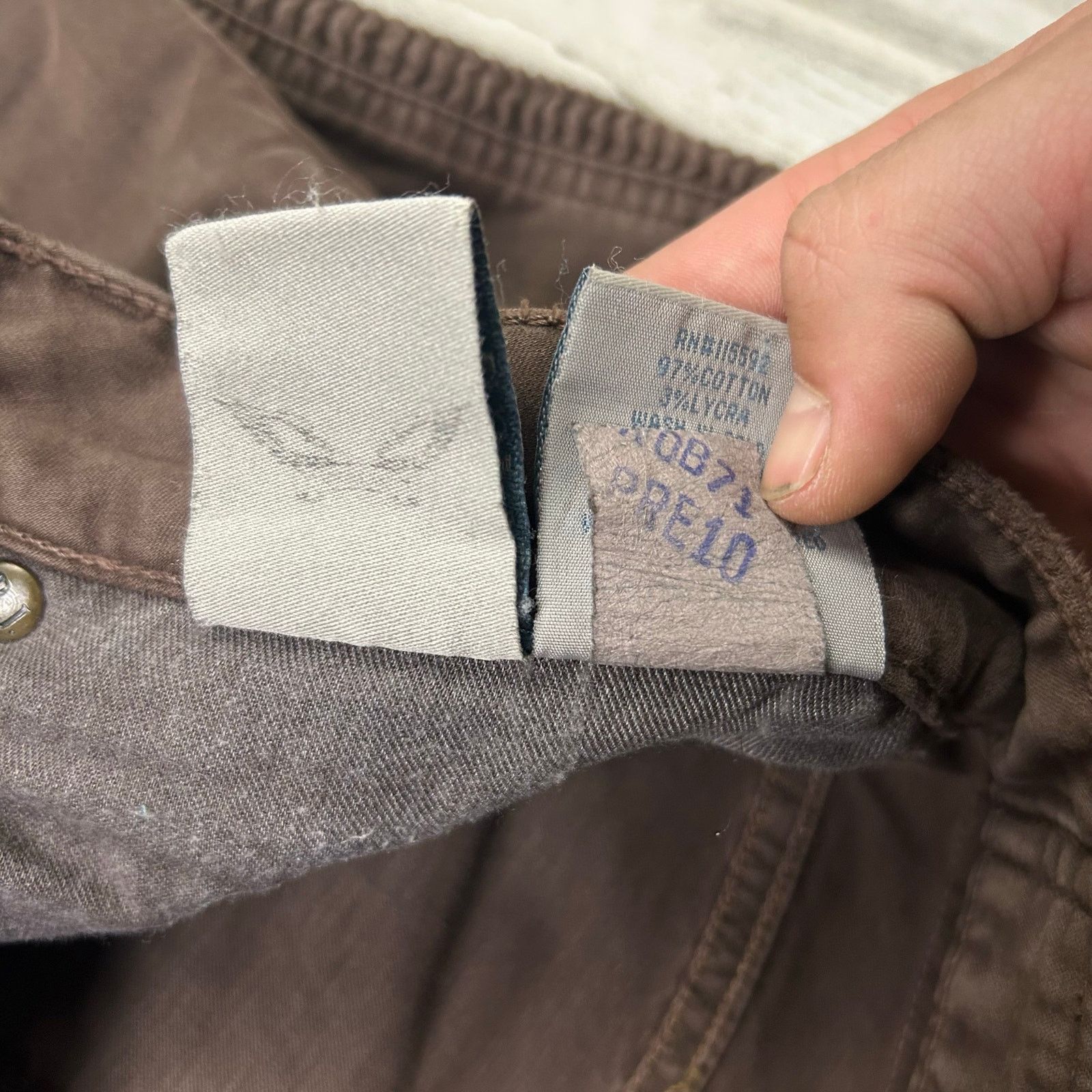 Robins Jeans ROBIN'S JEAN Men's Brown Straight Leg 'The Show' Cargo Pants Size US 29 - 7 Thumbnail