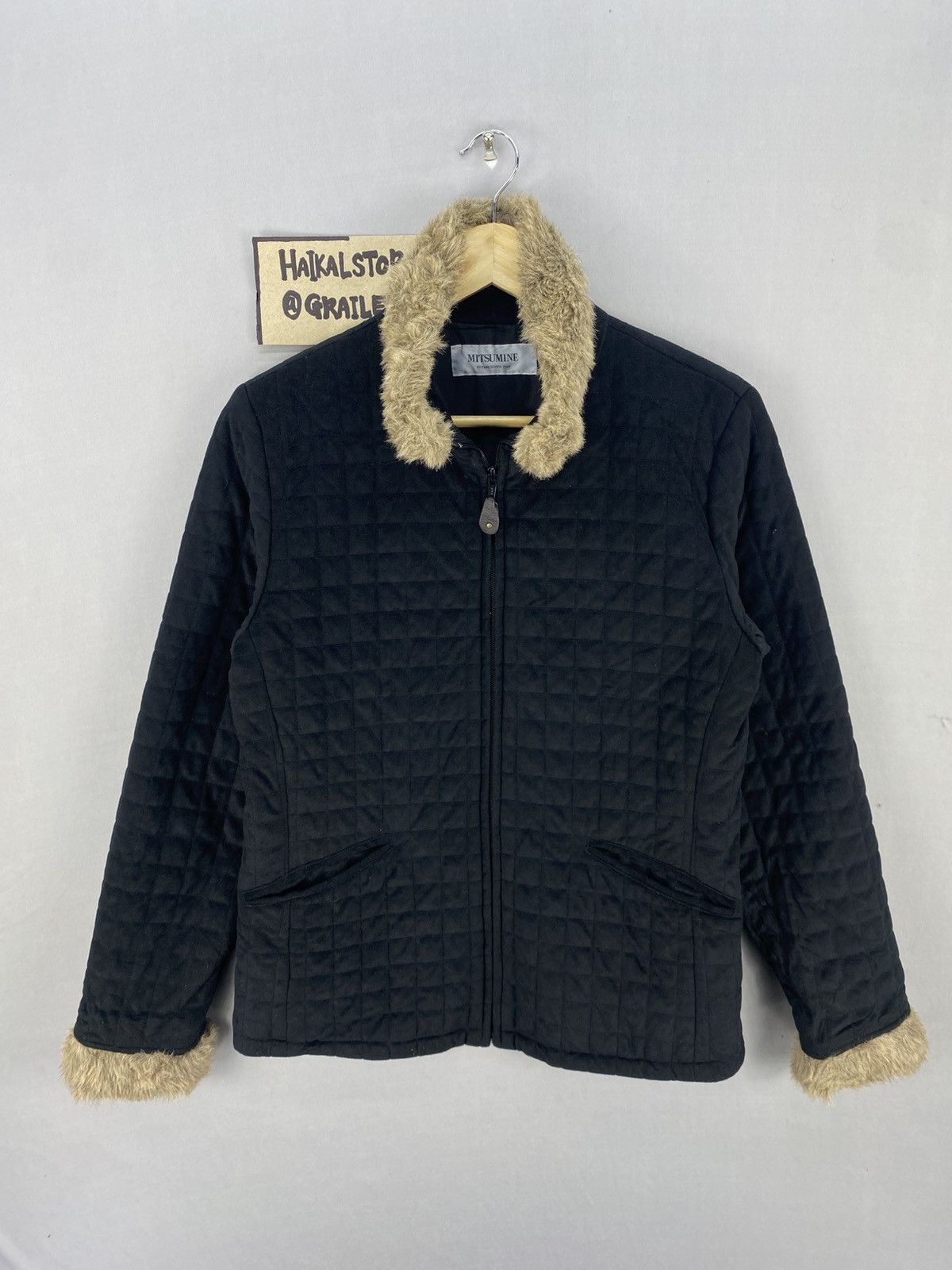 Japanese Brand Mitsumine Fleece Puffer Jacket Size US XS / EU 42 / 0 - 1 Thumbnail