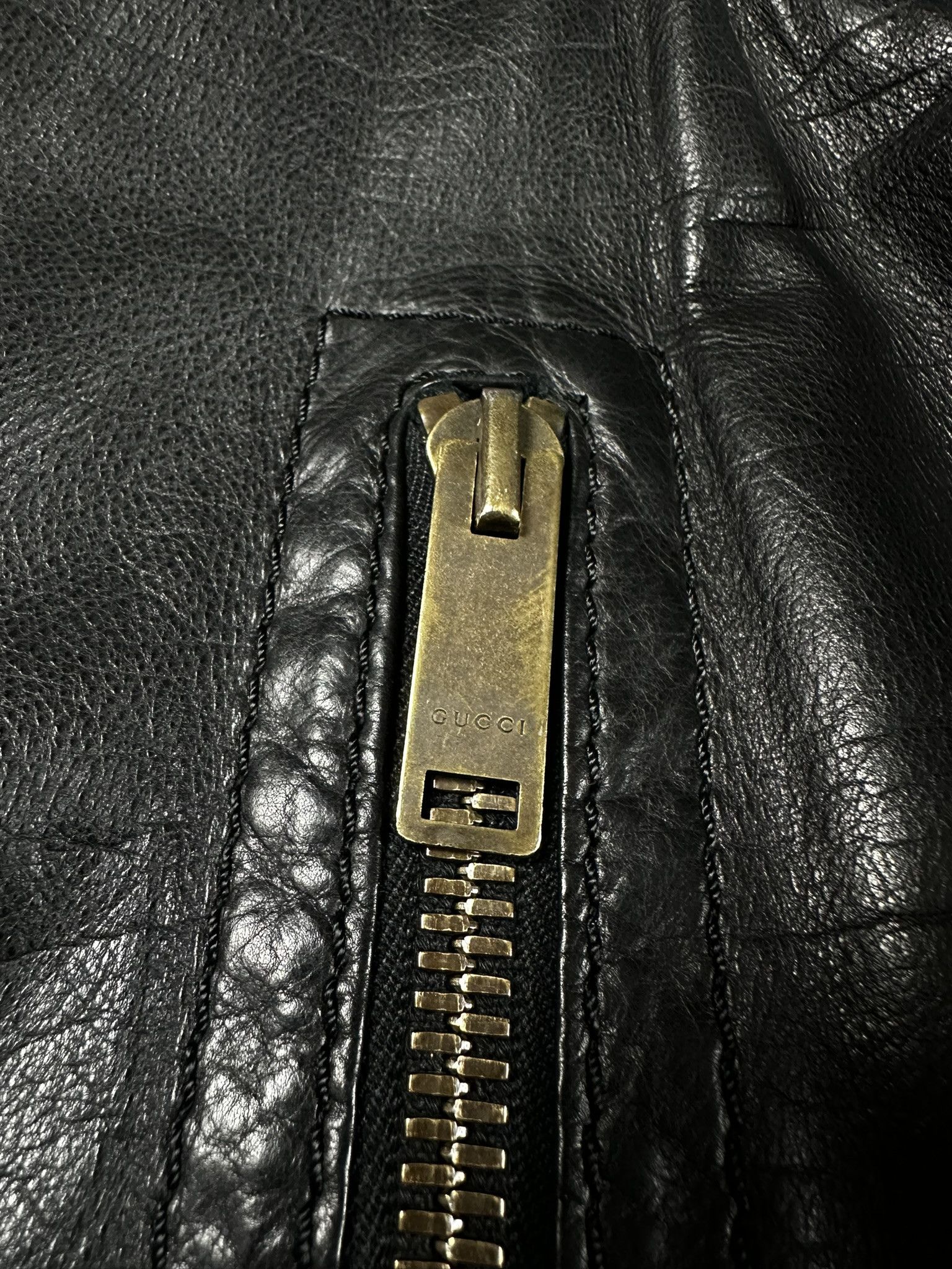 Gucci FW06 Gucci Madonna Leather Biker Jacket Size US M / EU 48-50 / 2 - 10 Thumbnail