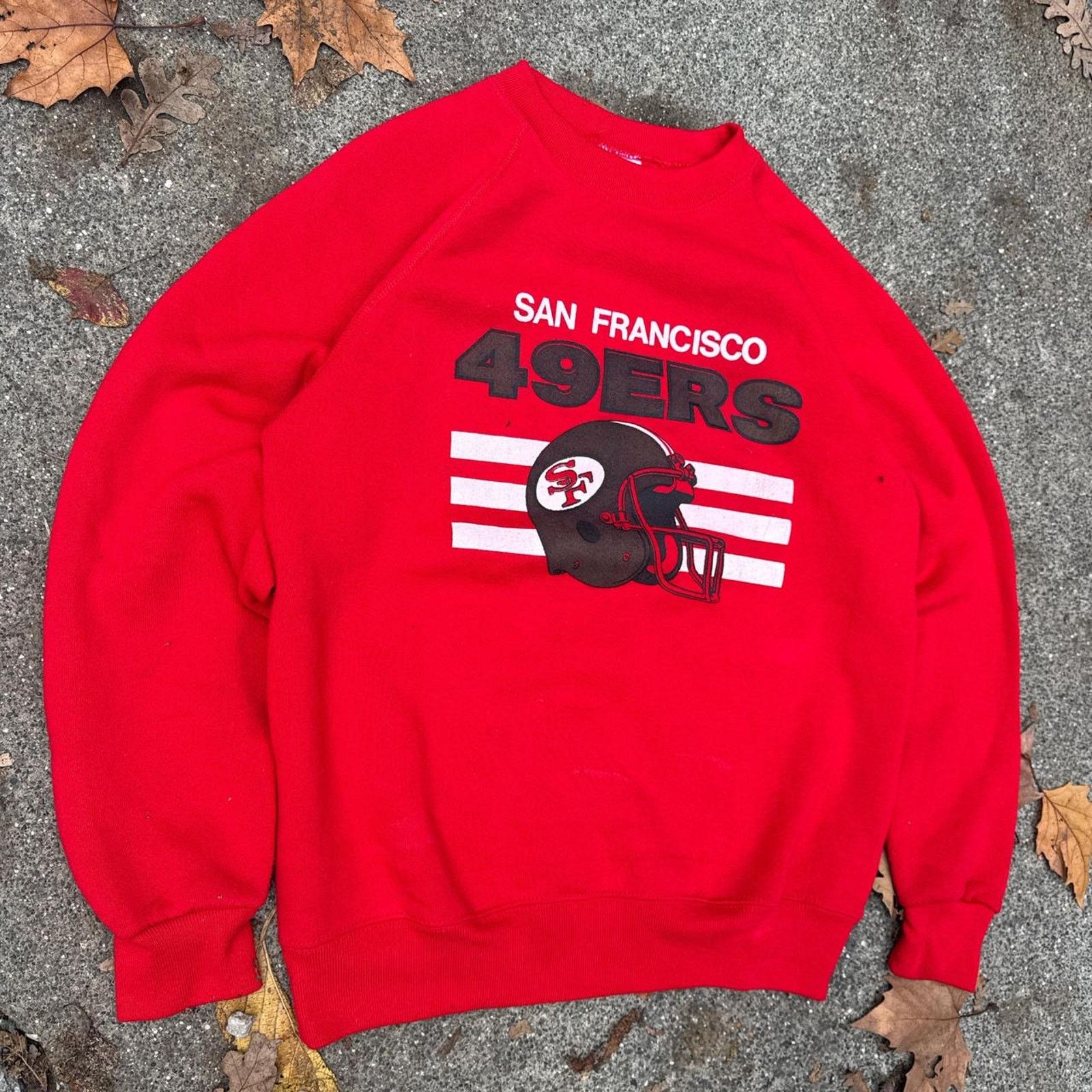 NFL Vintage 80s Santee Sweats Retro 49ers Crewneck Size Large Size US L / EU 52-54 / 3 - 2 Thumbnail
