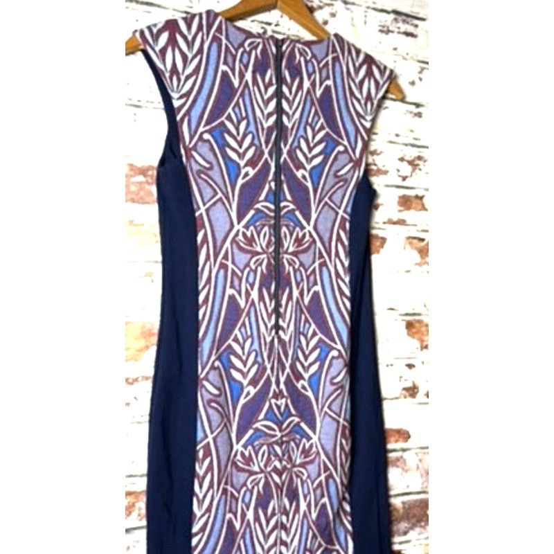 Anthropologie Anthropologie HD in Paris Cleo Jacquard Sheath Midi Dress Size S / US 4 / IT 40 - 13 Thumbnail