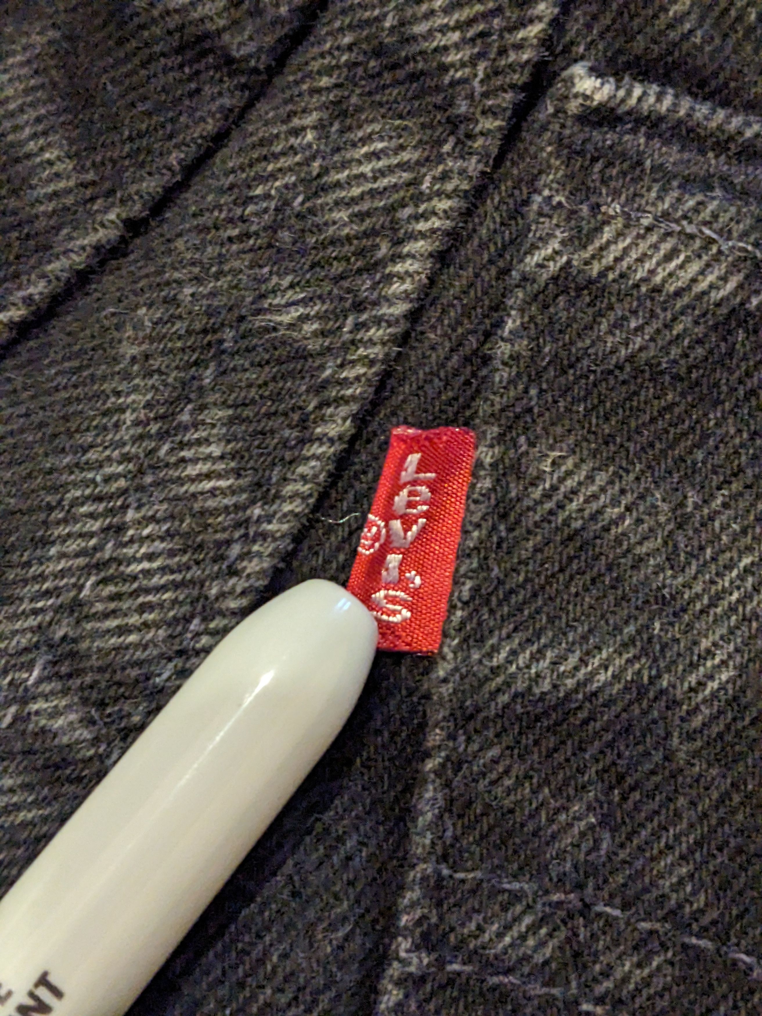 Levi's × Vintage Vintage 90s Levi's 550 Relaxed Kids Slim 10 23 x 25 Denim Size US 26 / EU 42 - 3 Thumbnail