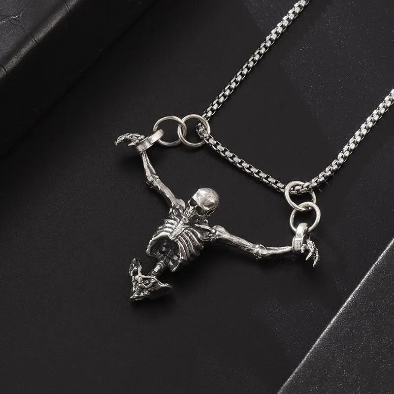 Japanese Brand Skull Pendant Necklace Size ONE SIZE - 6 Thumbnail