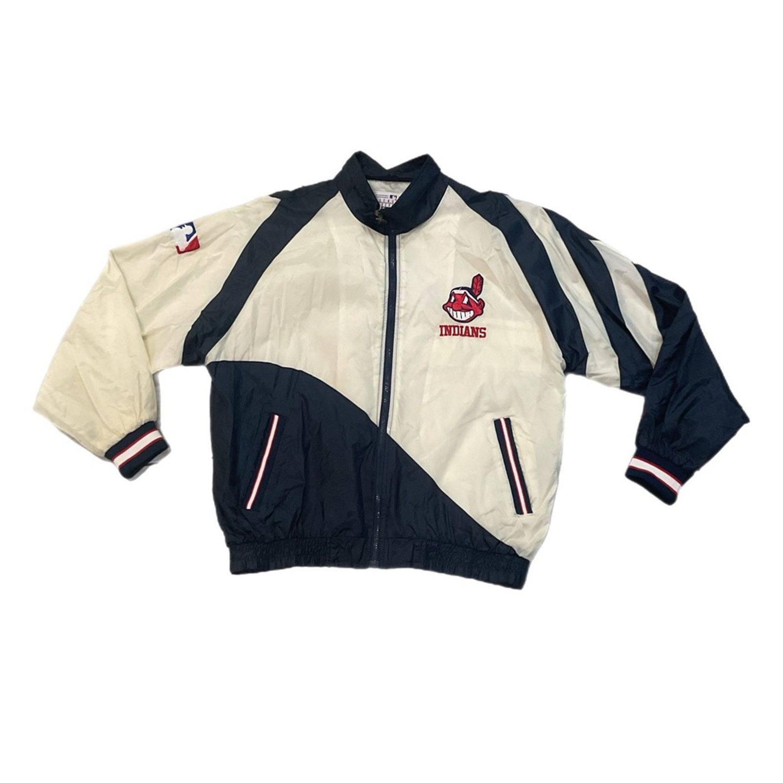 Pro Player Vintage 90s Cleveland Indians Starter Jacket Size US L / EU 52-54 / 3 - 1 Thumbnail