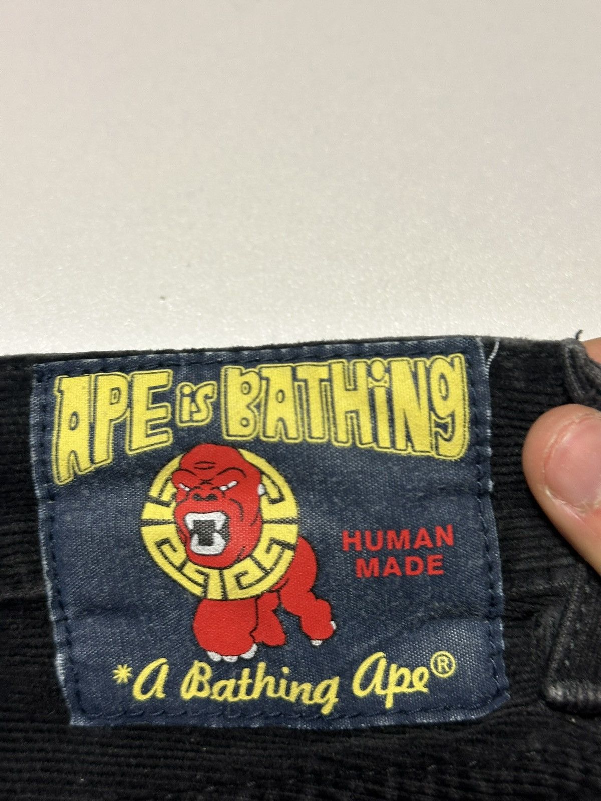 Bape Vintage Bape Croduroy Bapesta Pants Size US 32 / EU 48 - 5 Thumbnail