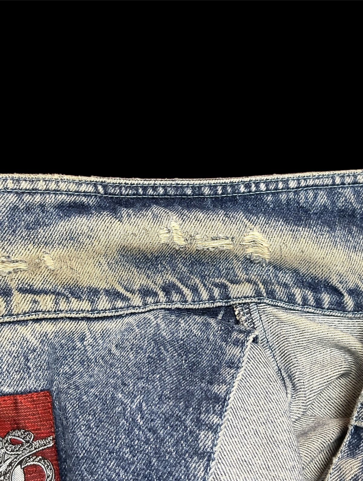 Southpole South Pole Big Logo Distressed Jean Jacket Size US XXL / EU 58 / 5 - 16 Thumbnail