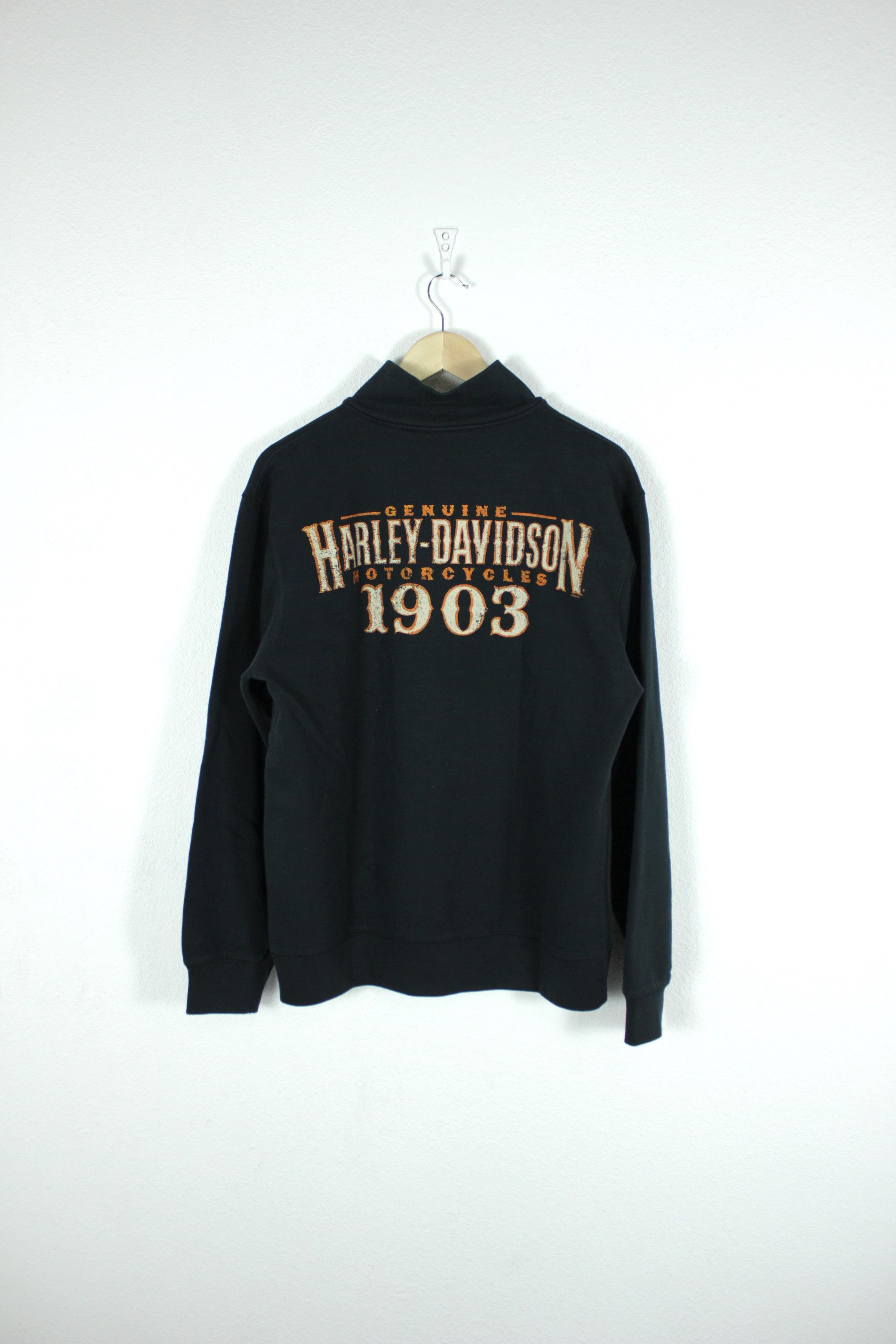 Harley Davidson Vintage Harley Davidson Logo Choppers Track Jacket Sweat Y2K Size US XL / EU 56 / 4 - 1 Thumbnail