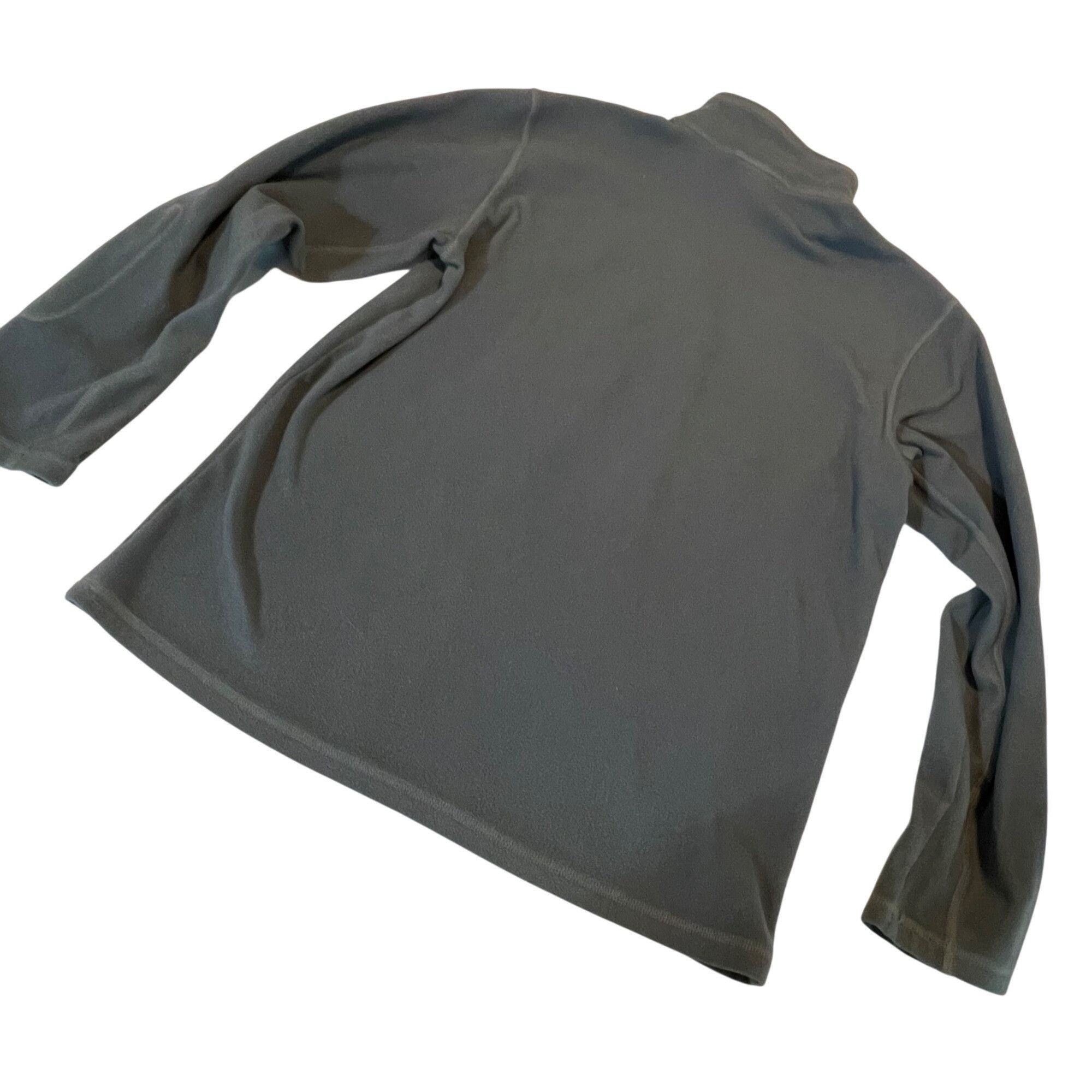 The North Face The North Face Mens Fleece Pullover M Gray With Red Accents Size US M / EU 48-50 / 2 - 5 Thumbnail