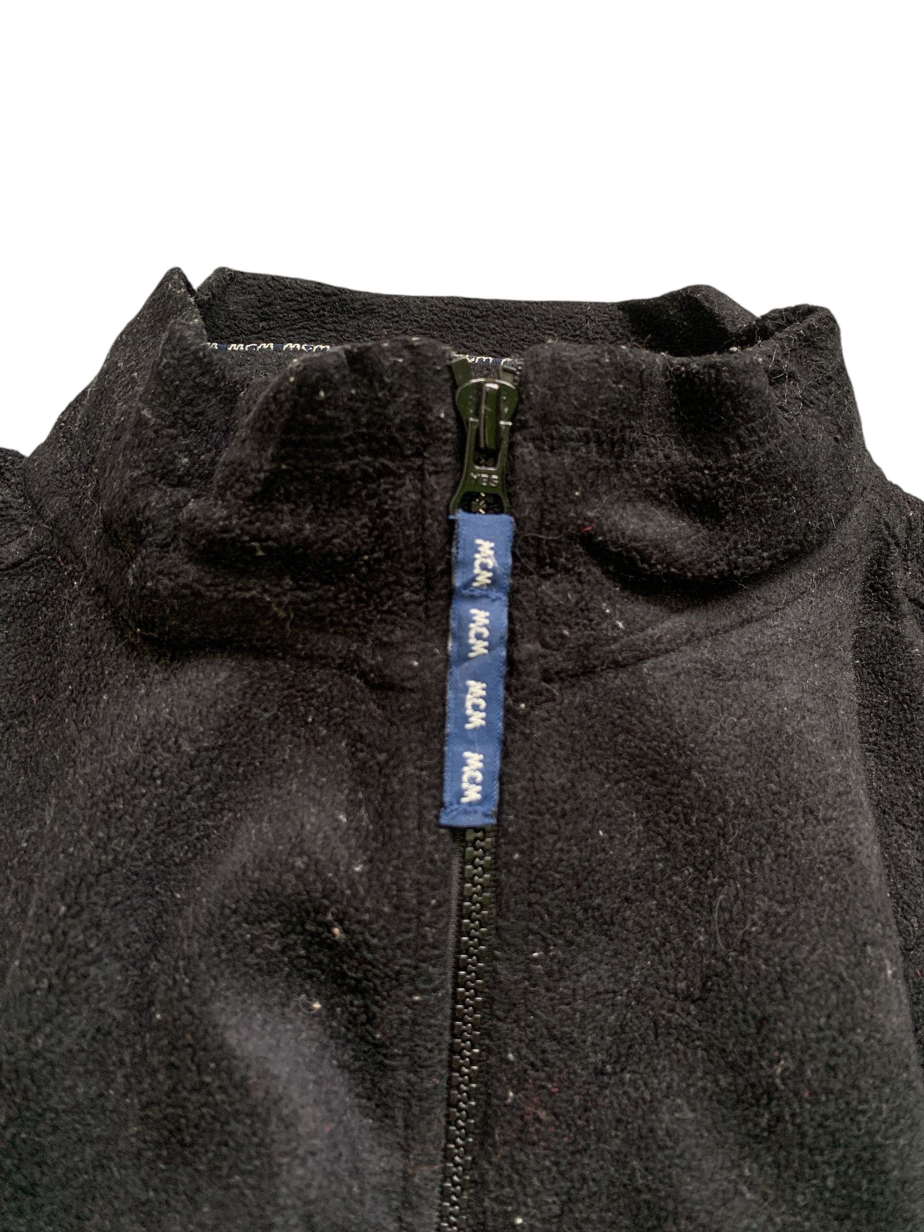 Designer × MCM Rare Design MCM Zipper Fleece Sweater Size US S / EU 44-46 / 1 - 7 Thumbnail