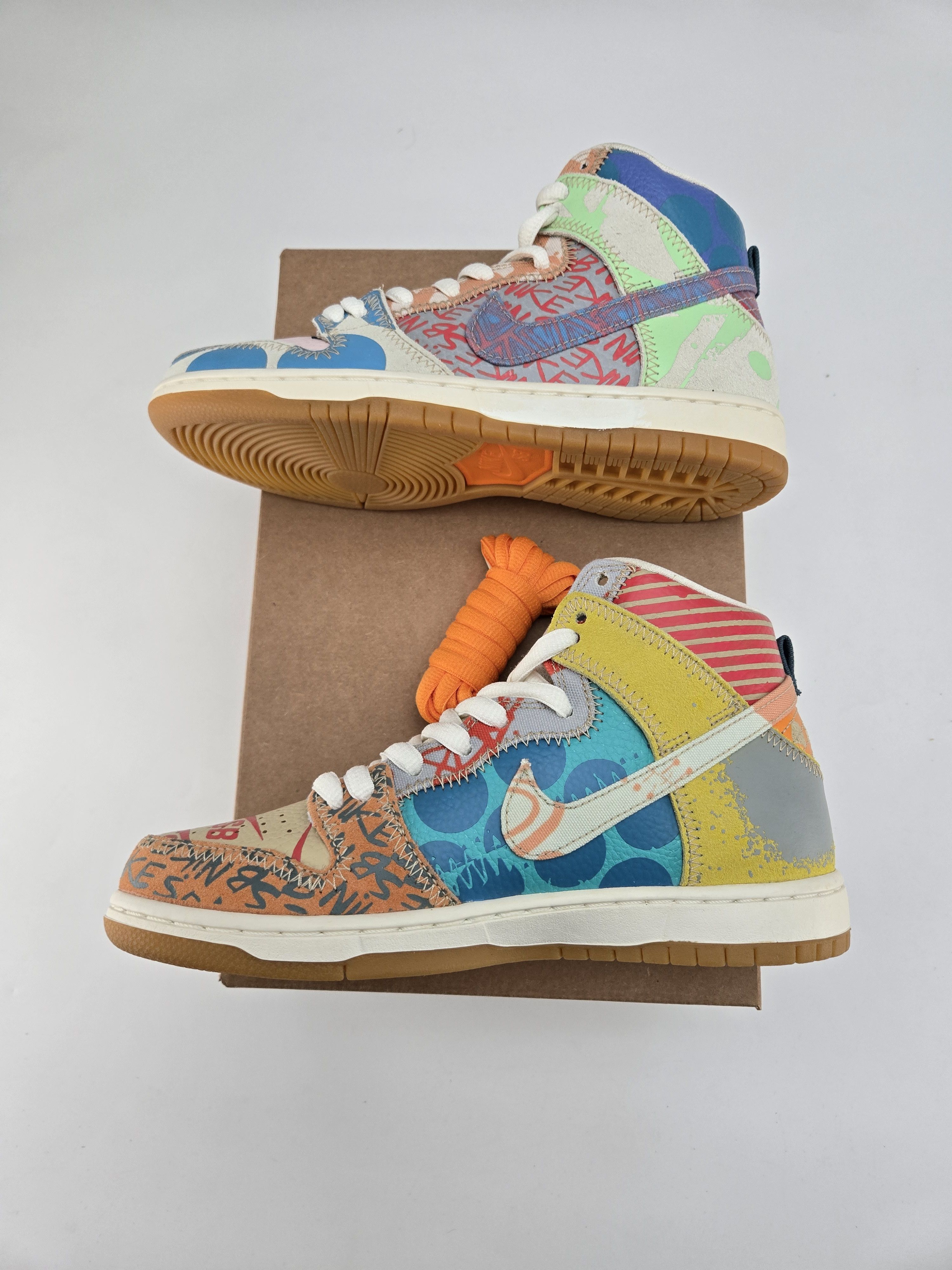 Nike SB Dunk High What The Thomas Campbell Size US 7 / EU 40 - 3 Thumbnail