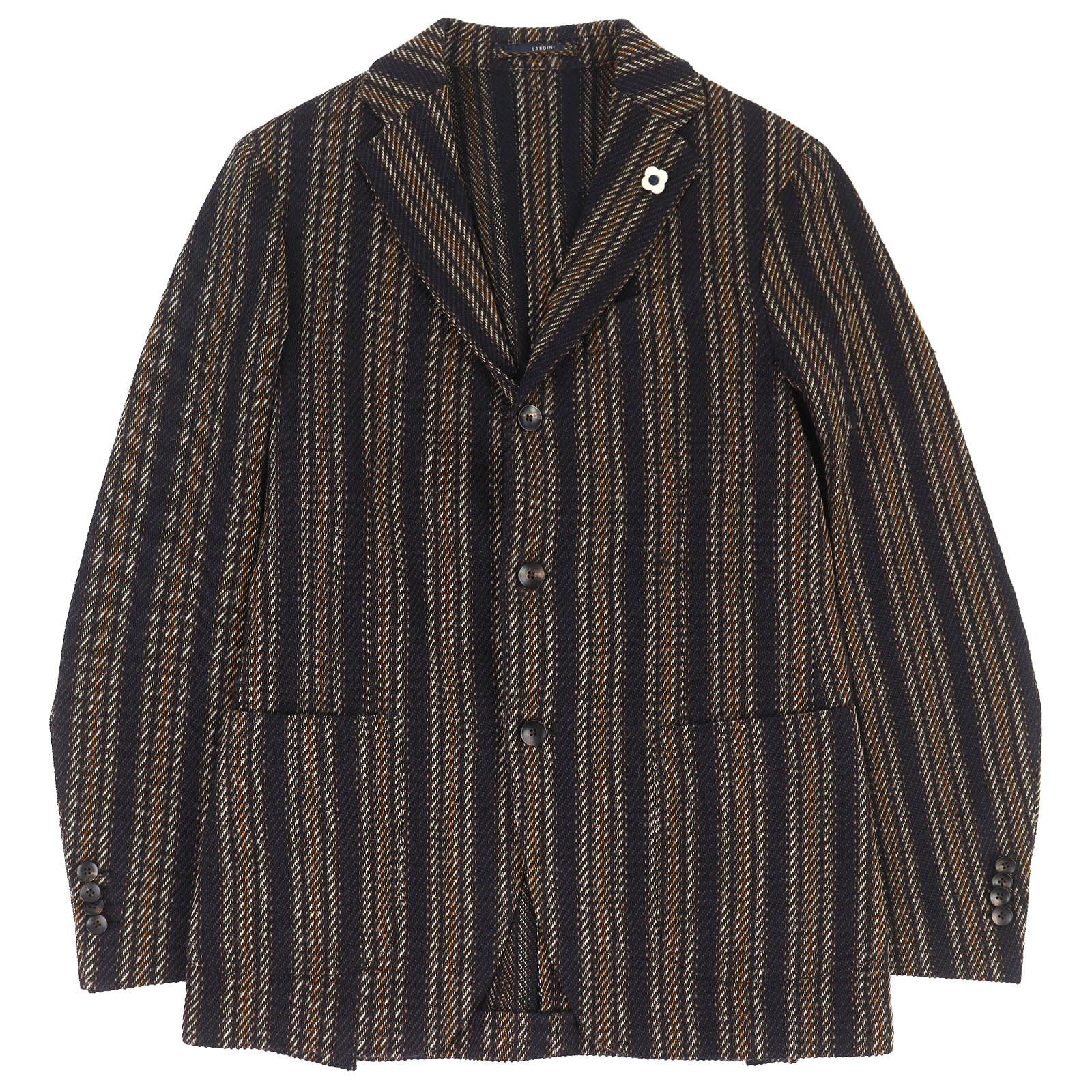 Lardini Lardini Lardini Wool Cotton Jacket Textile Outerwear JU903AQ43 DUTY FREE for USA Size ONE SIZE - 1 Thumbnail