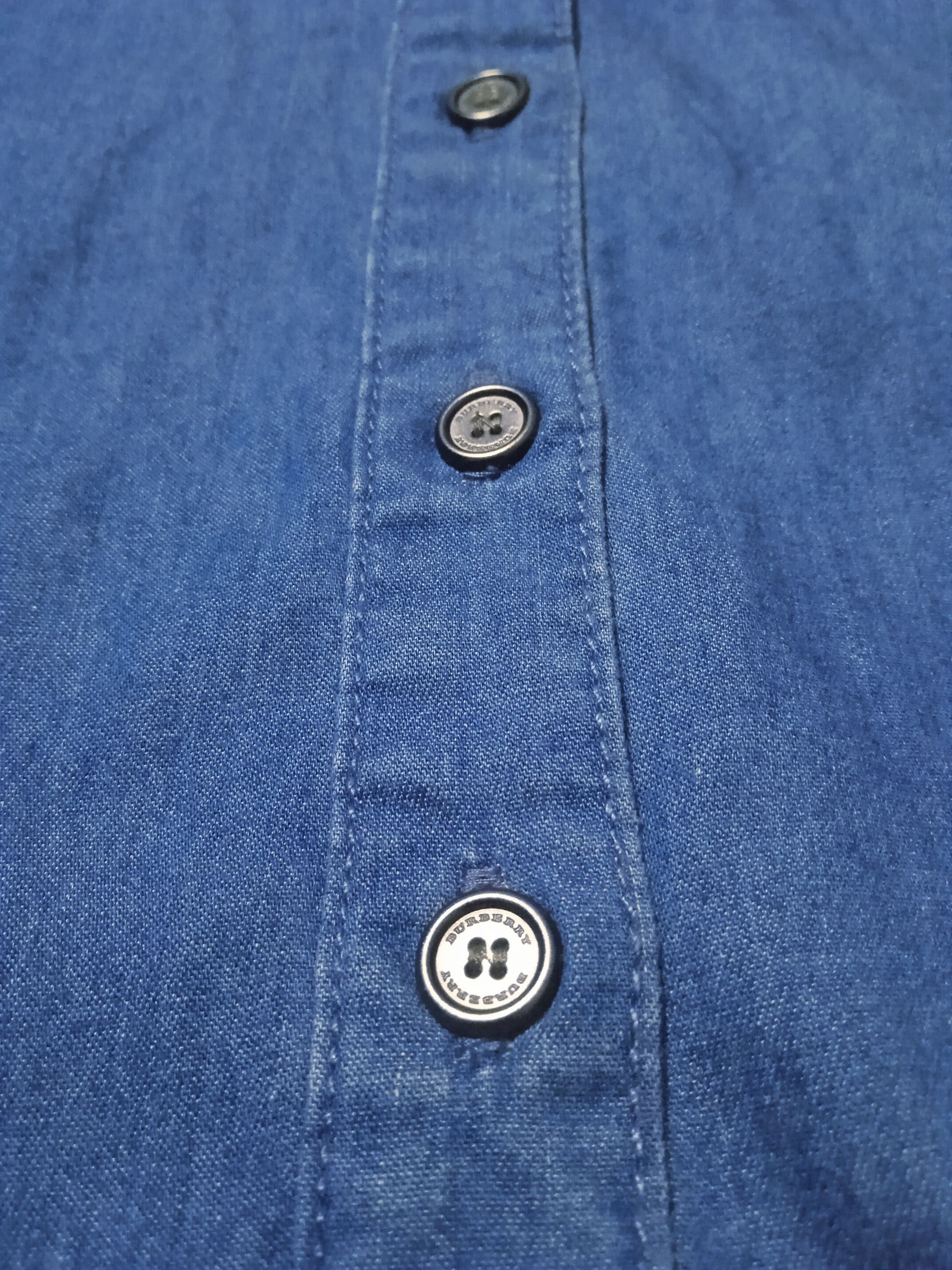 Burberry Burberry Denim Dress Size S / US 4 / IT 40 - 4 Thumbnail