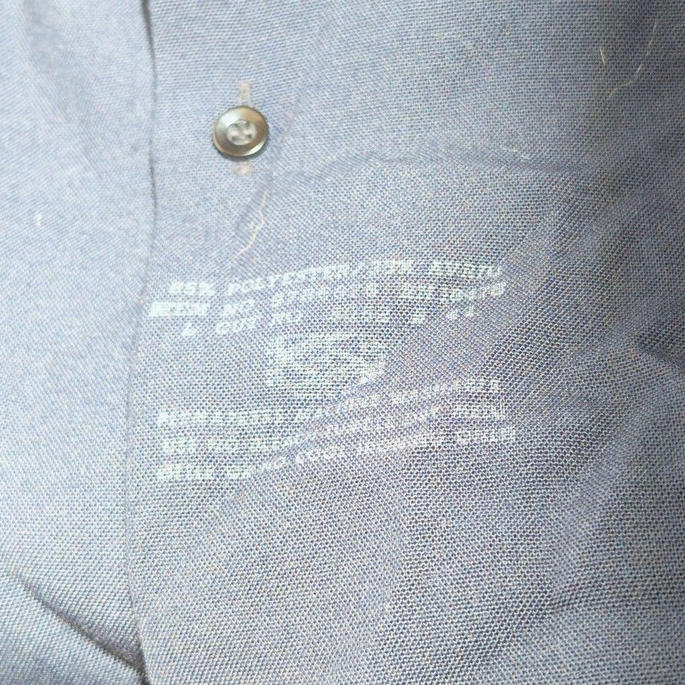 Vintage Police Blue Sz L Short Sleeve Uniform Shirt By Flying Cross Size US L / EU 52-54 / 3 - 5 Thumbnail