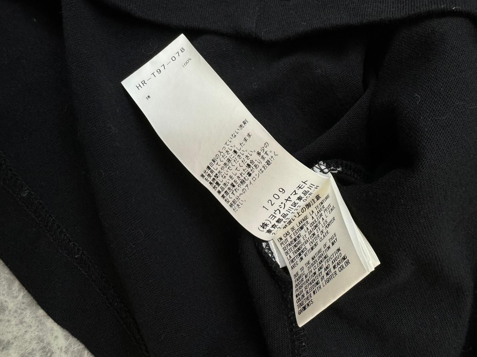 Yohji Yamamoto YOHJI YAMAMOTO×NEW ERA PARIS 20AW logo long sleeve T-shirt Size US L / EU 52-54 / 3 - 8 Thumbnail