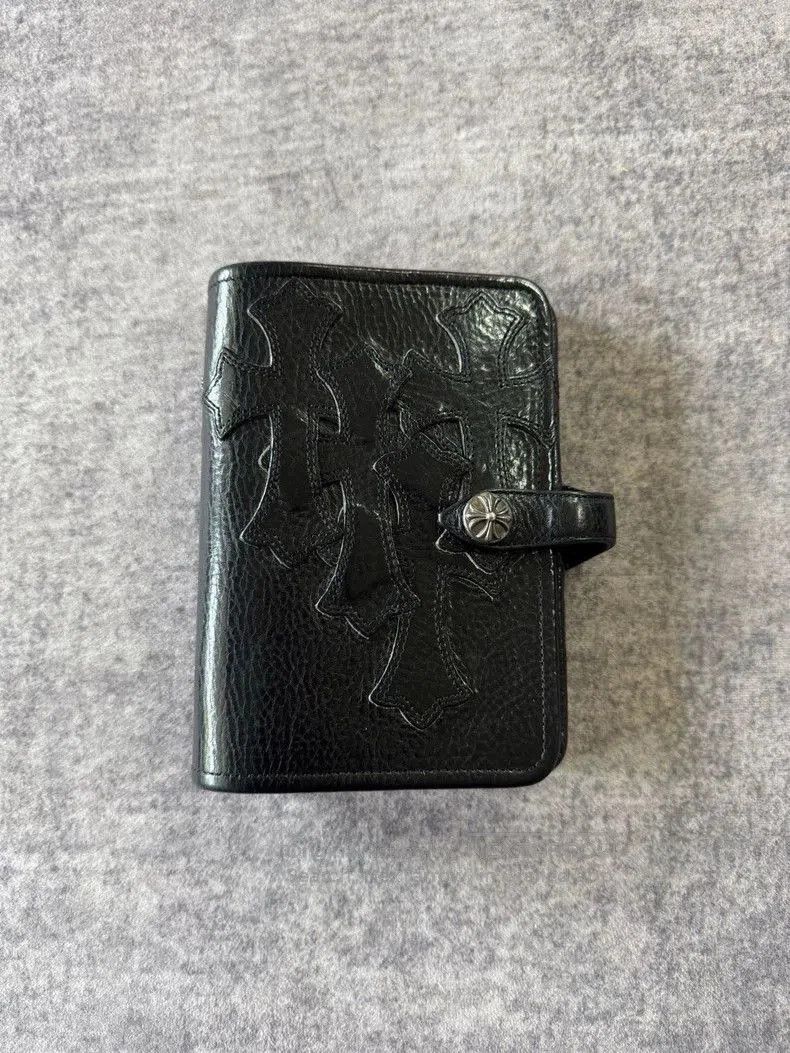Chrome Hearts Chrome Hearts Leather Cross A6 Notebook. Size ONE SIZE - 1 Thumbnail