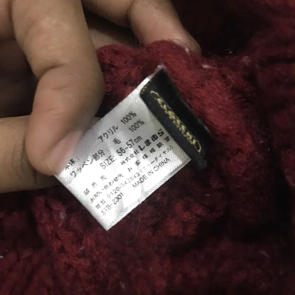 Harris Tweed × Vintage Harris Tweed x Closshi Knit Beanie Hat Size ONE SIZE - 5 Thumbnail
