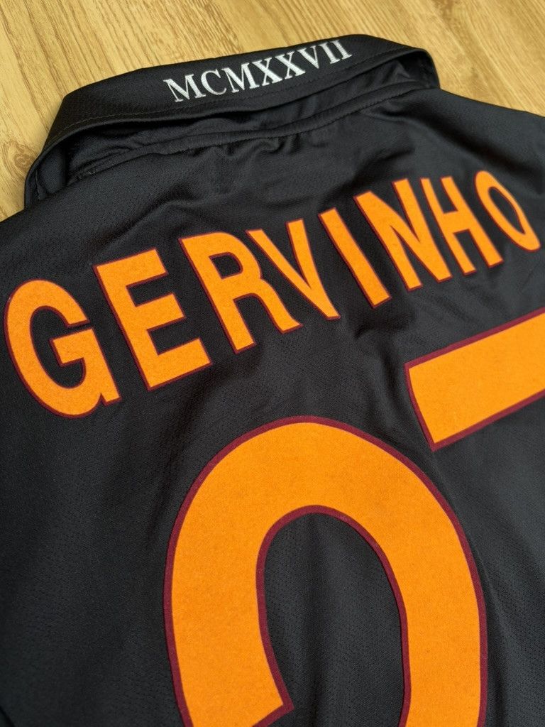 Other AS Roma 2013/14 Third Jersey – Gervinho 27 – Match-Issued Size US L / EU 52-54 / 3 - 14 Thumbnail
