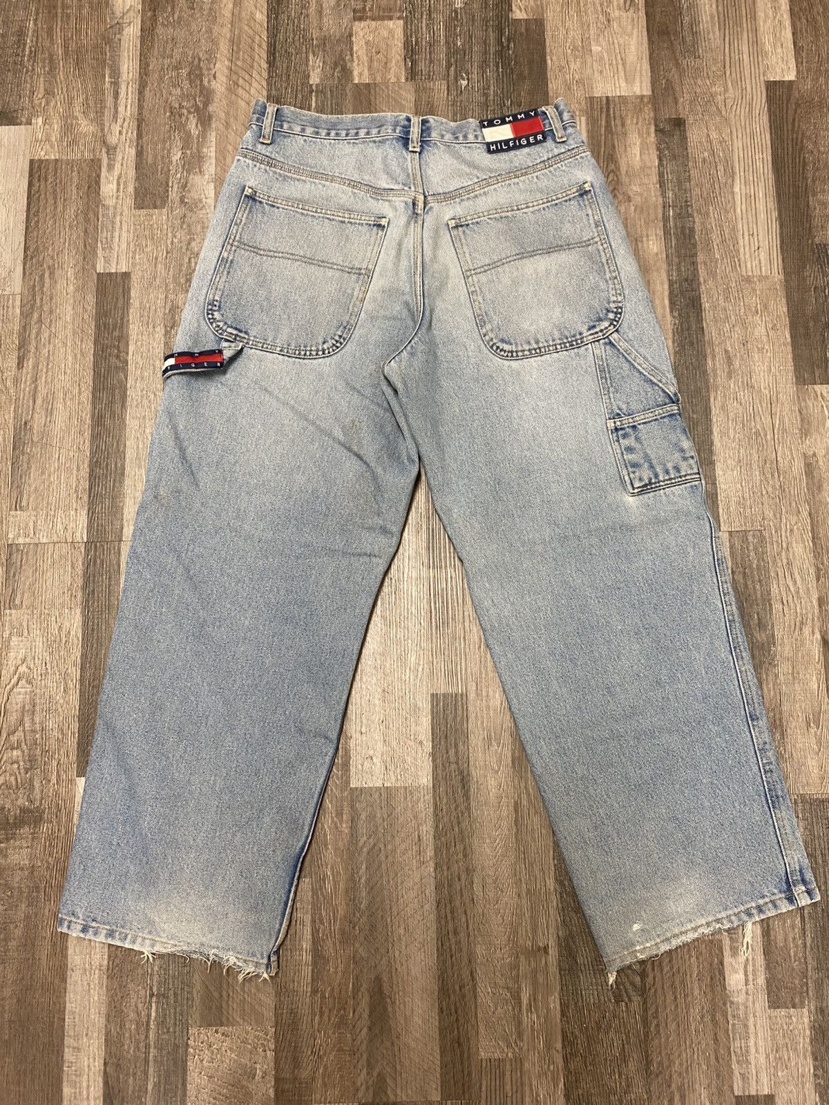 Tommy Jeans 90’s Vintage Tommy Jeans Hilfiger Carpenter Baggy Pants y2k Size US 32 / EU 48 - 2 Thumbnail
