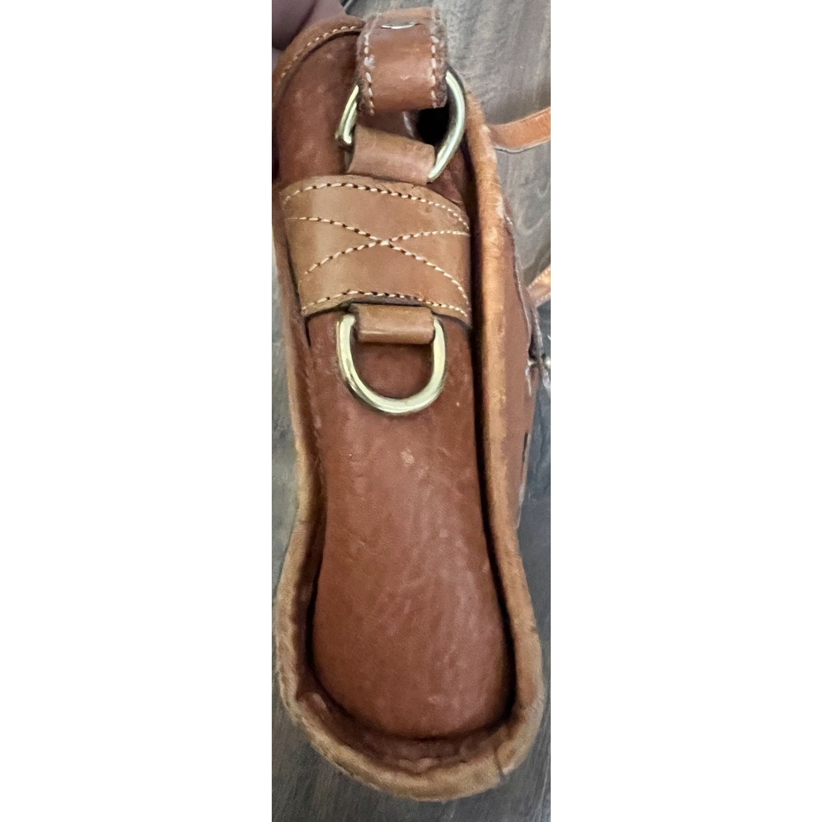 Dooney & Bourke Vtg Dooney And Bourke Leather Crossbody Size ONE SIZE - 7 Thumbnail