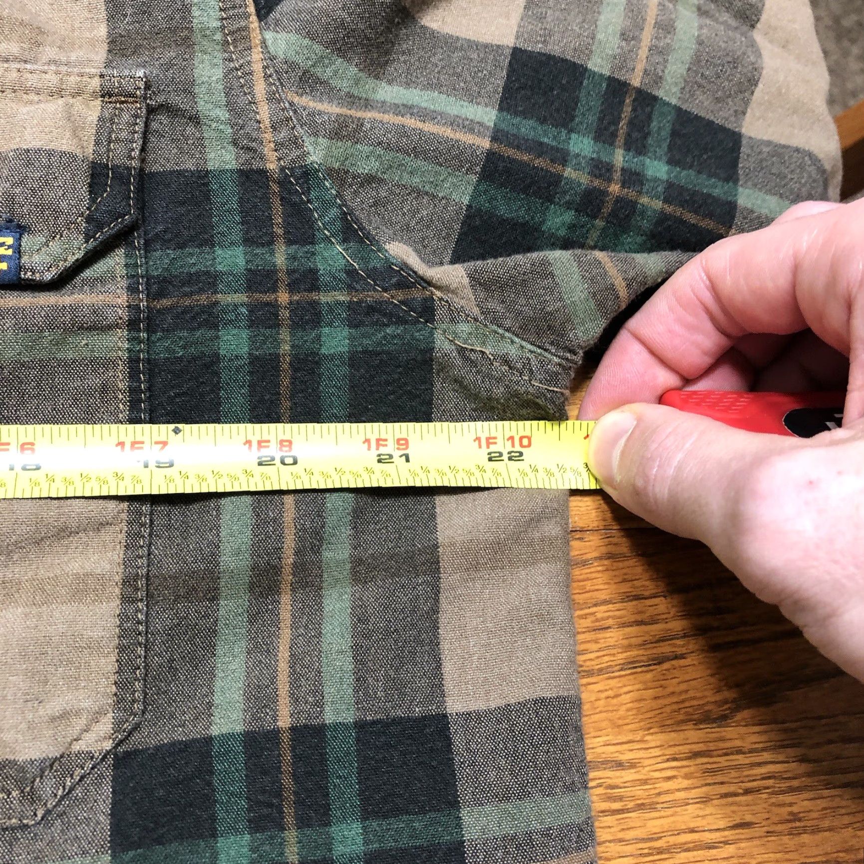 Billabong Billabong Shirt Large Mens Long Sleeve Button Up Plaid Green Brown Surf Plus Size US L / EU 52-54 / 3 - 7 Thumbnail