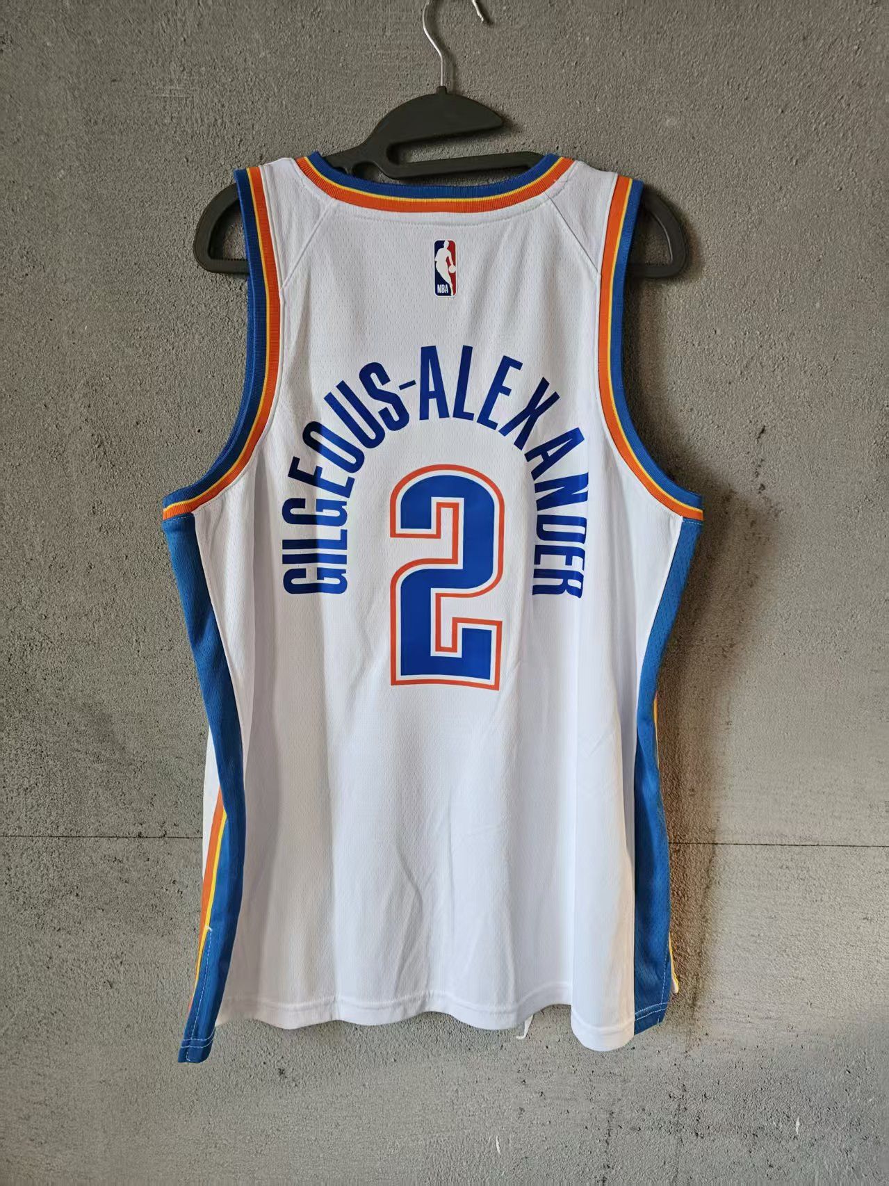 Other Oklahoma City Thunder 2 Shai Gilgeous-Alexander Jersey White Size US L / EU 52-54 / 3 - 2 Thumbnail