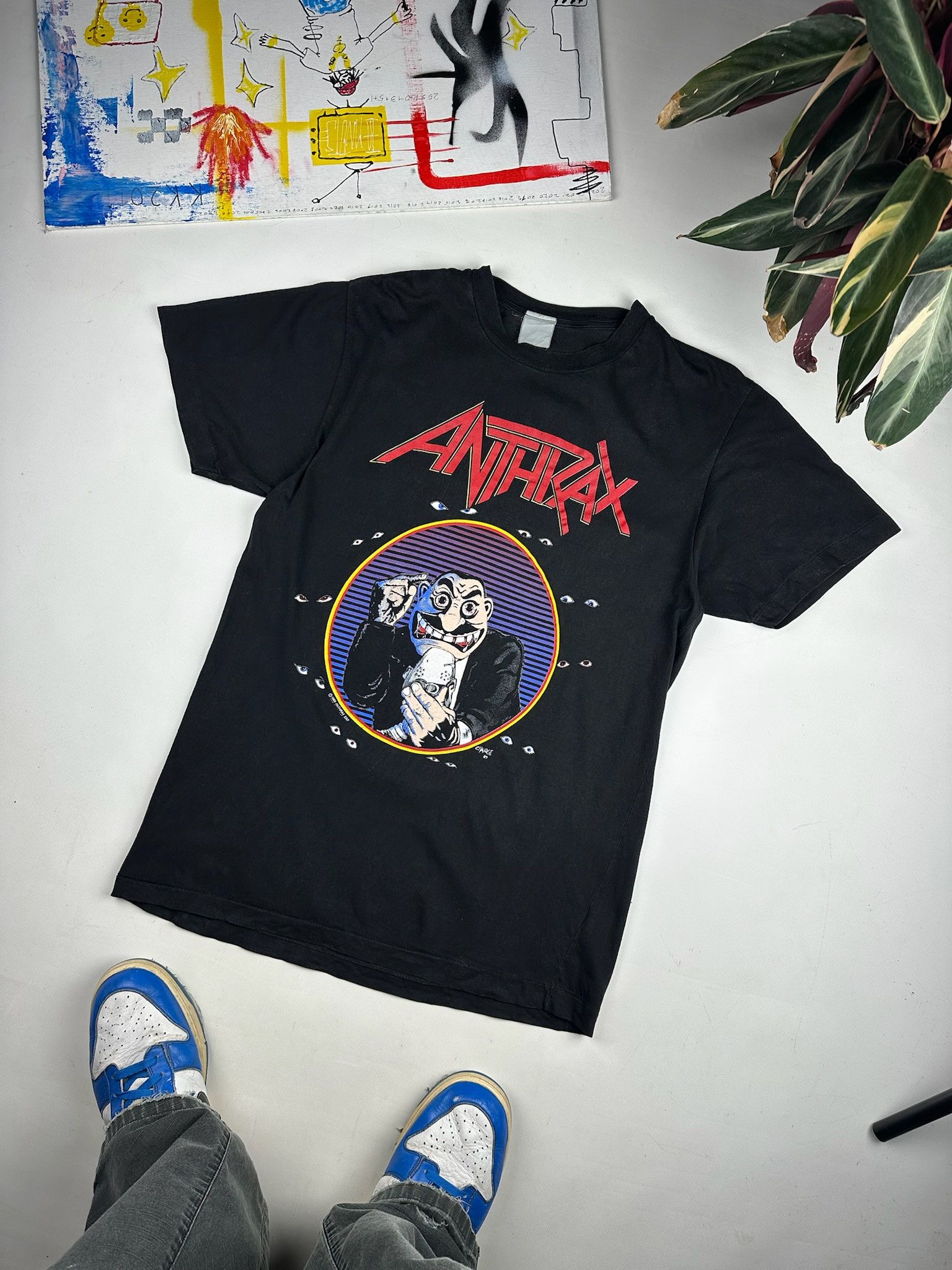 Band Tees Vintage Anthrax T Shirt Size US M / EU 48-50 / 2 - 3 Thumbnail