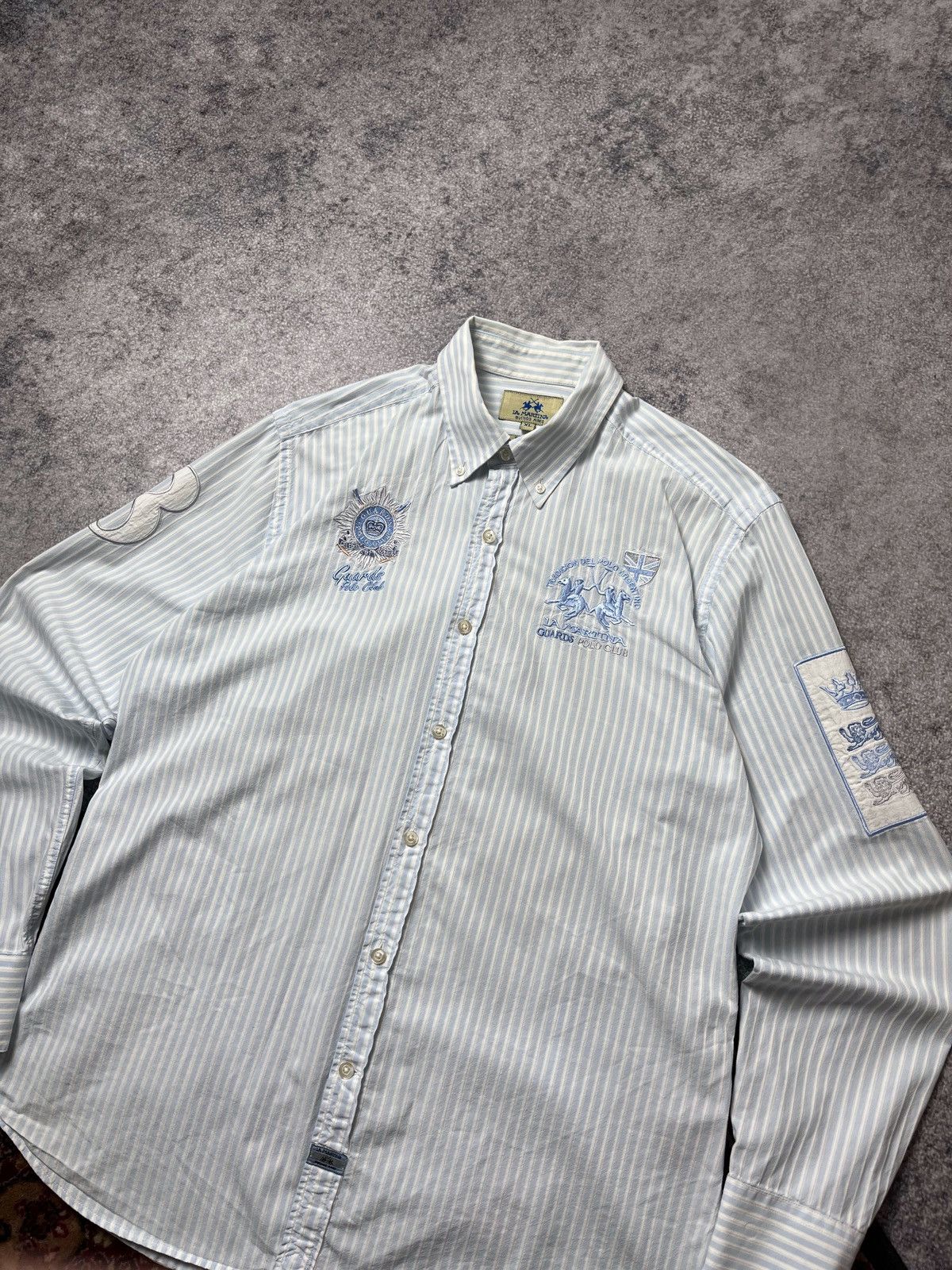 La Martina 🔥00'S RALPH LAUREN VIBE LA MARTINA POLO T SHIRT CHIEF KEEF Size US XL / EU 56 / 4 - 5 Thumbnail