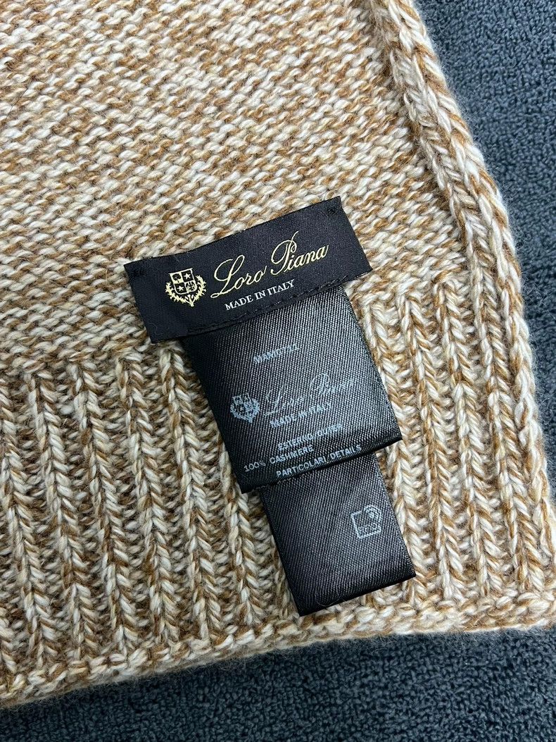 Loro Piana LORO PIANA Five-Star Cashmere and Wool Scarf Size ONE SIZE - 2 Thumbnail
