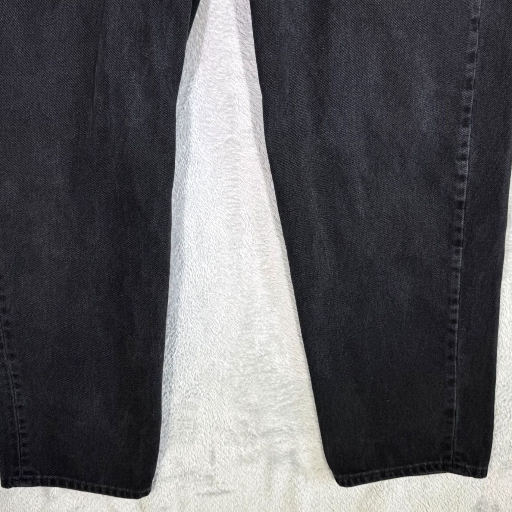 Levi's Levi’s 550 Relaxed Fit Jeans Men 38 x 34 Black Dark Wash Mid Rise Straight Leg Jeans Size US 38 / EU 54 - 5 Thumbnail