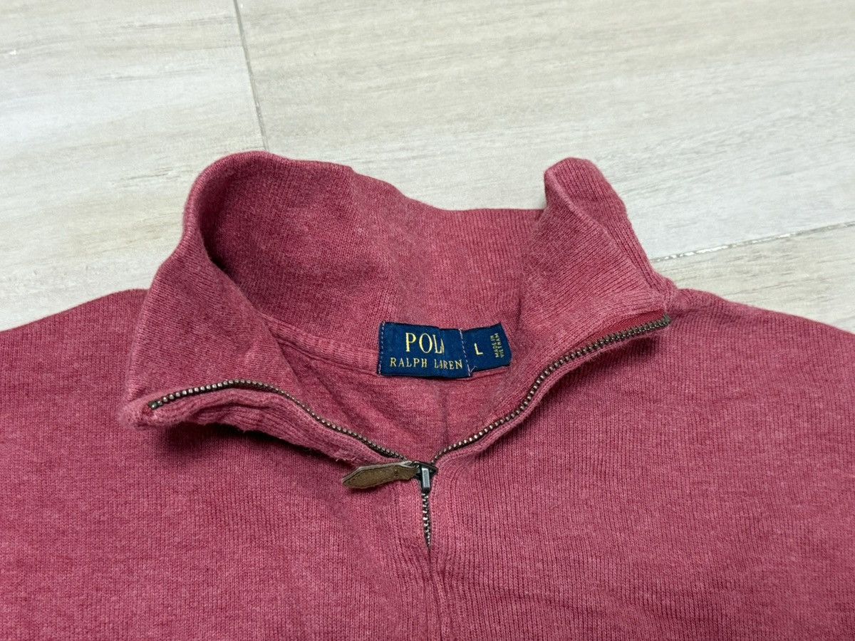 Polo Ralph Lauren Polo Ralph Lauren Mid-Zip Sweater Size US L / EU 52-54 / 3 - 3 Thumbnail