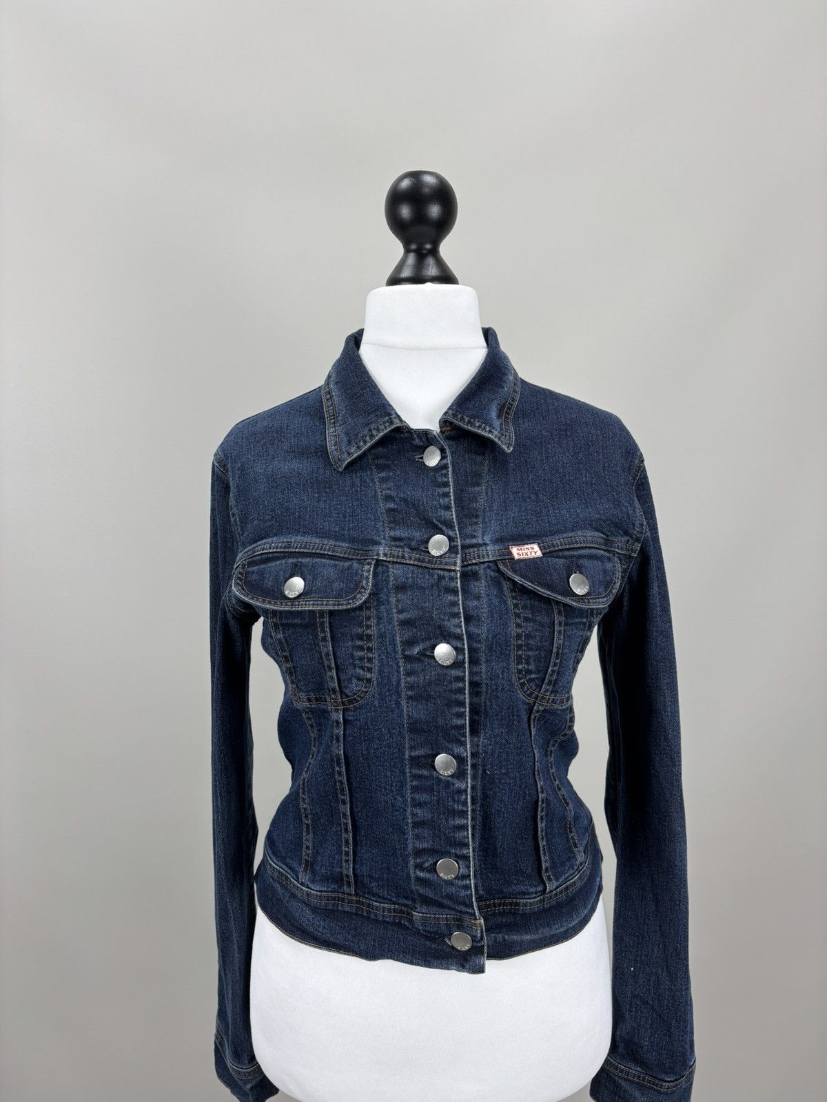Miss Sixty Womens denim jacket Miss Sixty Size S/M Color Blue Size S / US 4 / IT 40 - 2 Thumbnail