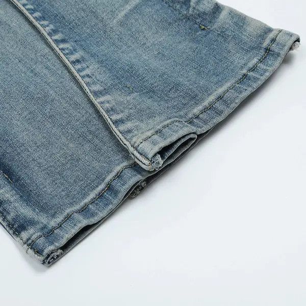 Vintage Kinuka x Kumi retro punk fade flared yuppie jeans Size US 31 - 5 Thumbnail
