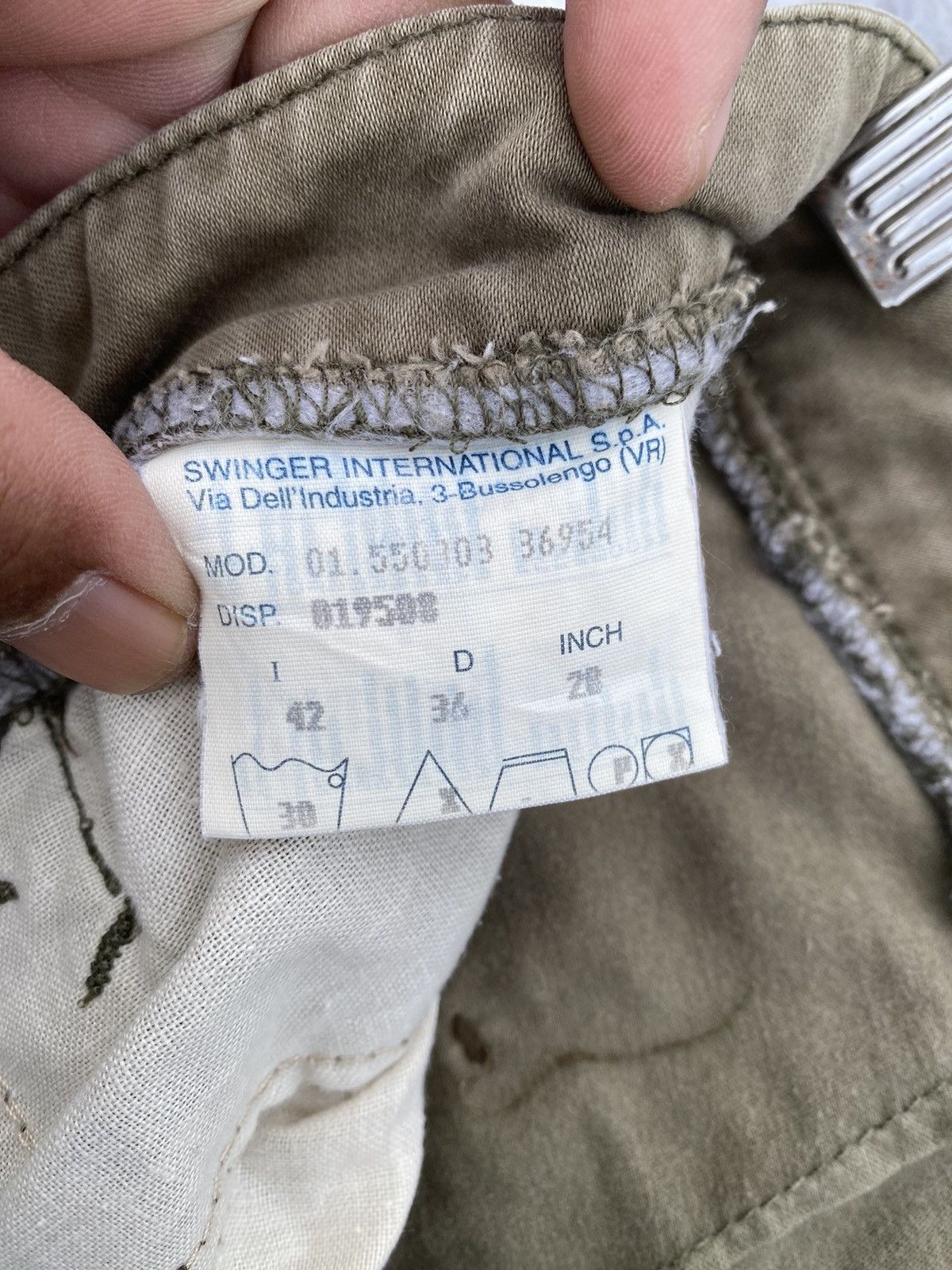 Fendi Rare Vintage FENDI Slack Pants Size US 26 / EU 42 - 13 Thumbnail