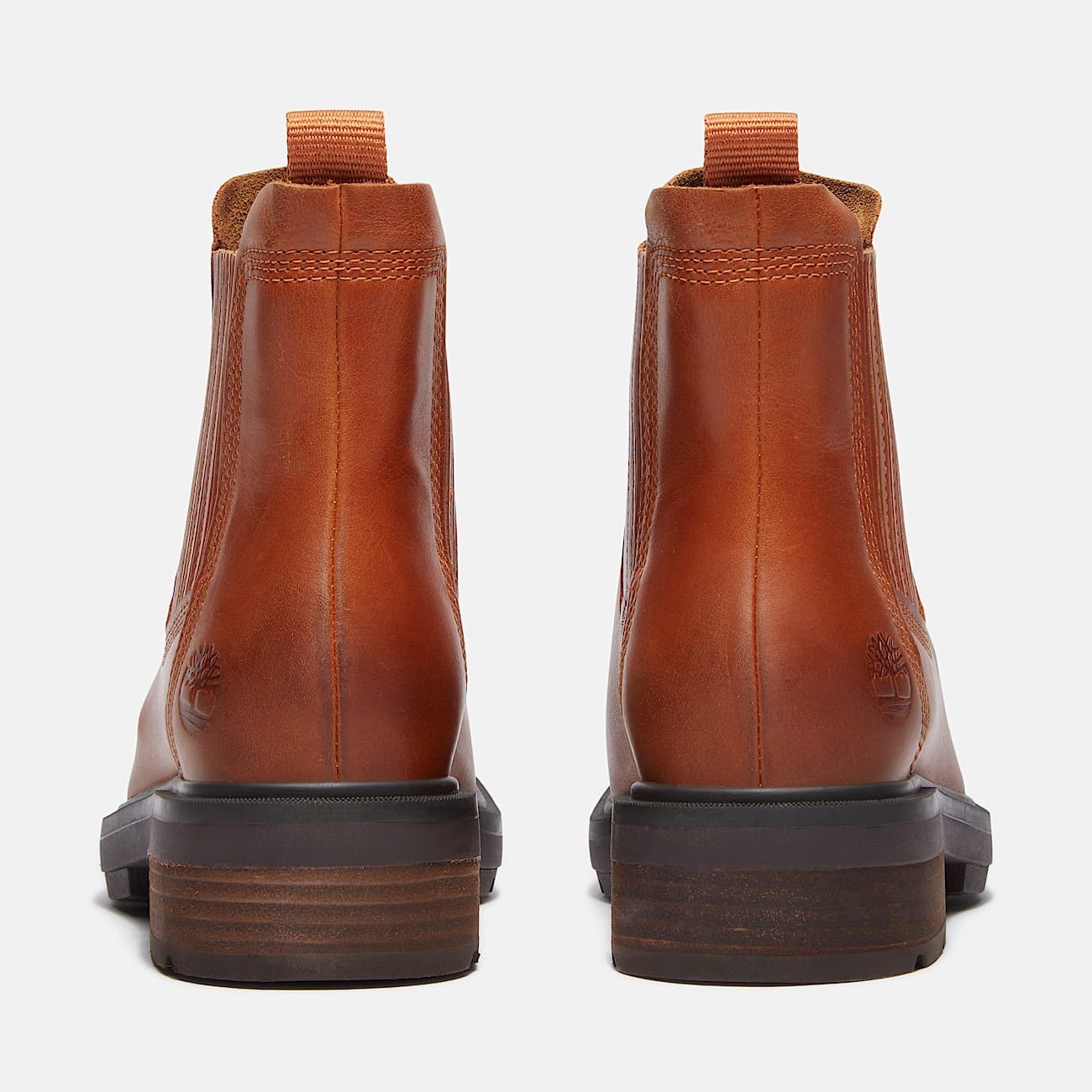 Timberland TIMBERLAND WOMEN'S 5.5 BRIMFIELD MID CHELSEA BOOT BROWN LTR Size US 5.5 / IT 35.5 - 5 Thumbnail