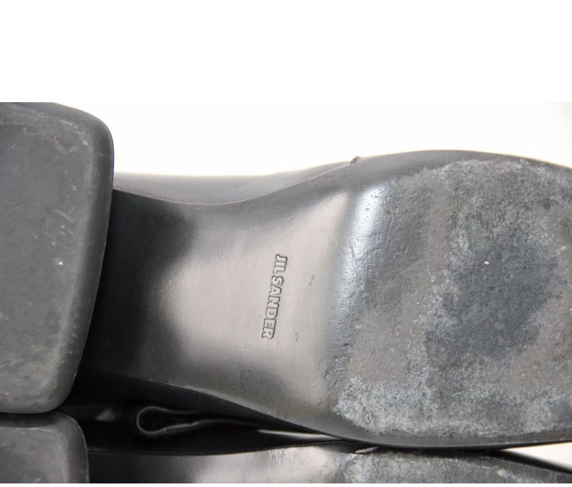 Jil Sander Jil Sander Block Heel Square Toe Boots Size US 9.5 / IT 39.5 - 11 Thumbnail